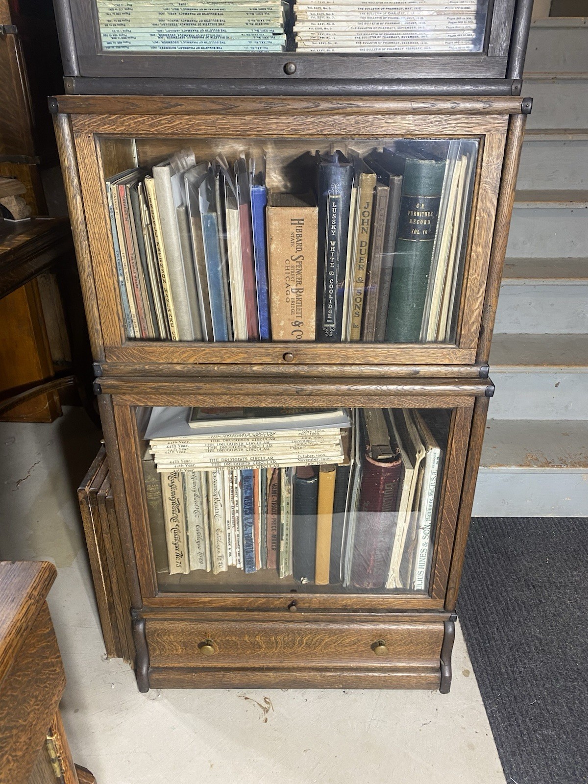 Globe Wernicke 3/4 Length Size E Depth Bookcase Top