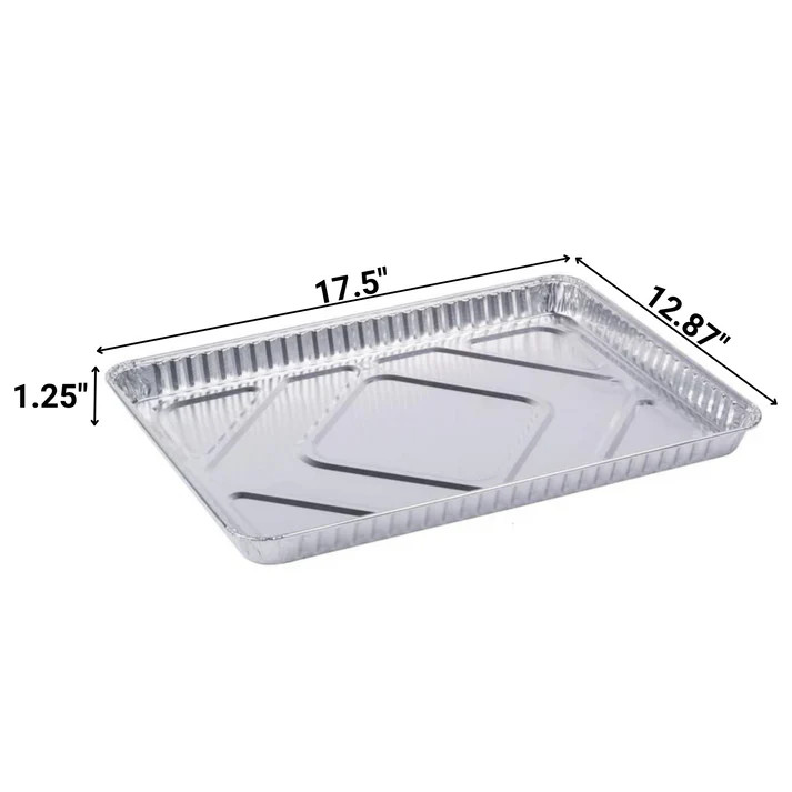 Wholesale Disposable 1/2 Size Cookie Sheet Cake Aluminum Foil Pan 100 PCS case