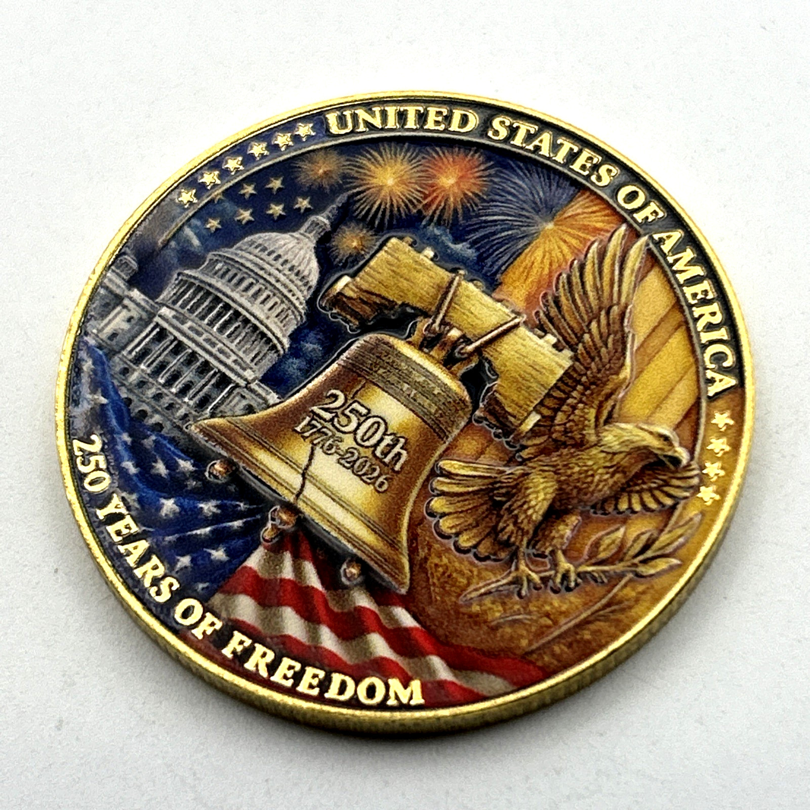 1776-2026 "We The People" Collectible Coin Medal *250TH ANNIVERSARY USA*