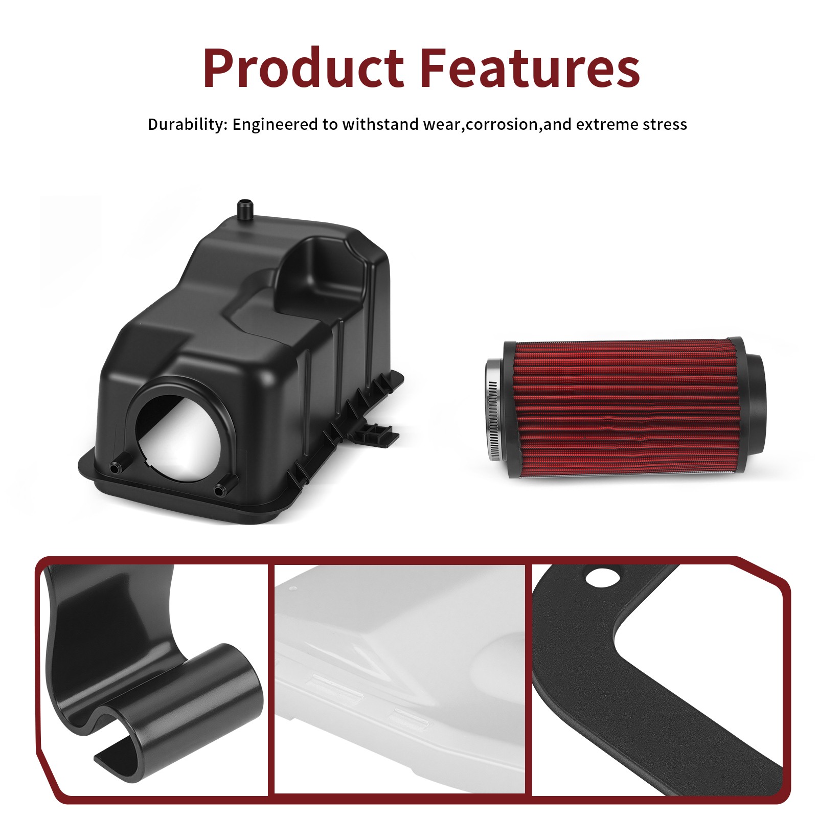 5433387 5432868 Air Filter Box Lid Kit for Polaris Sportsman 500 6x6 2000-2008