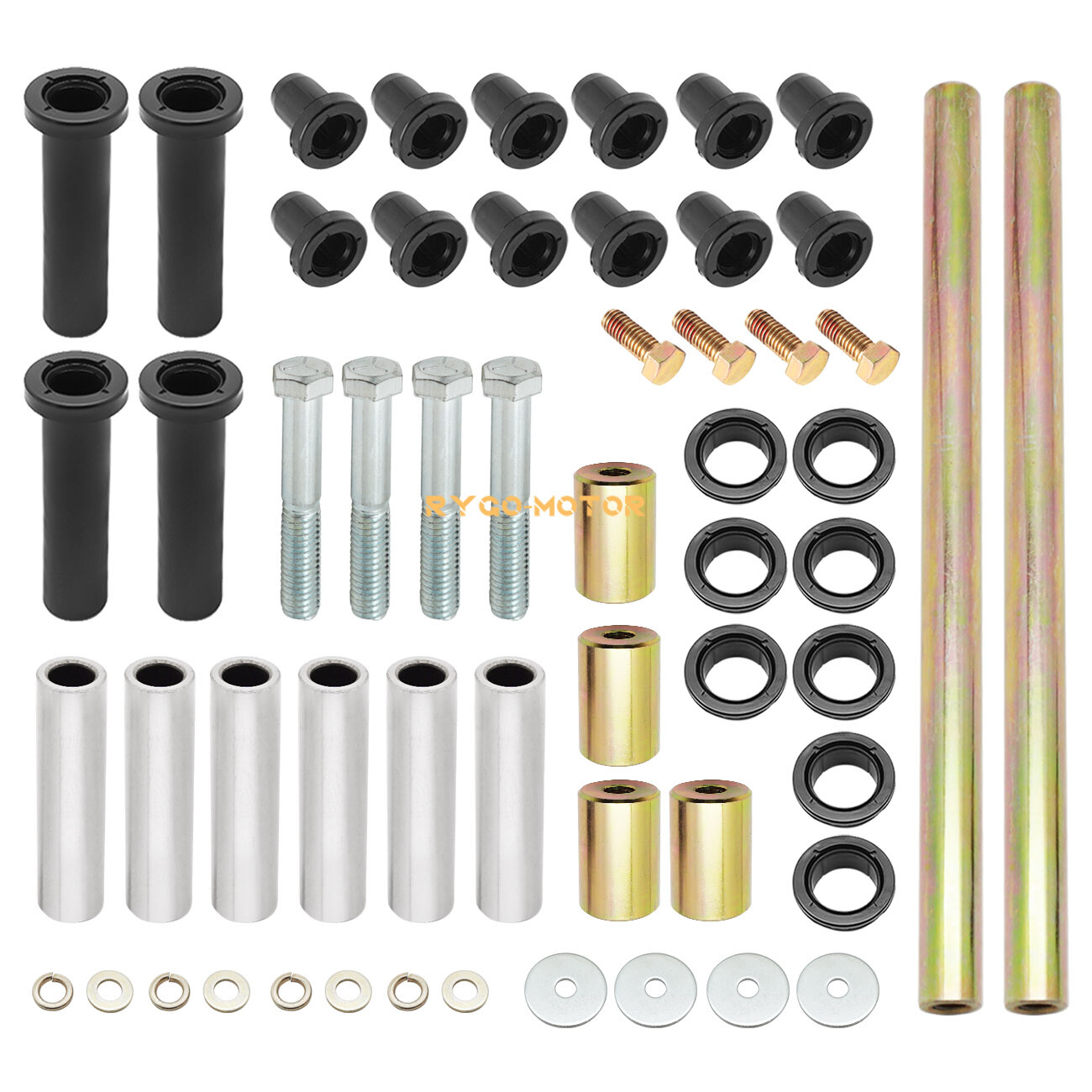 Rear A-Arm Bushing Shafts Blots Kits for Polaris Sportsman 700 2003-2007 5434548
