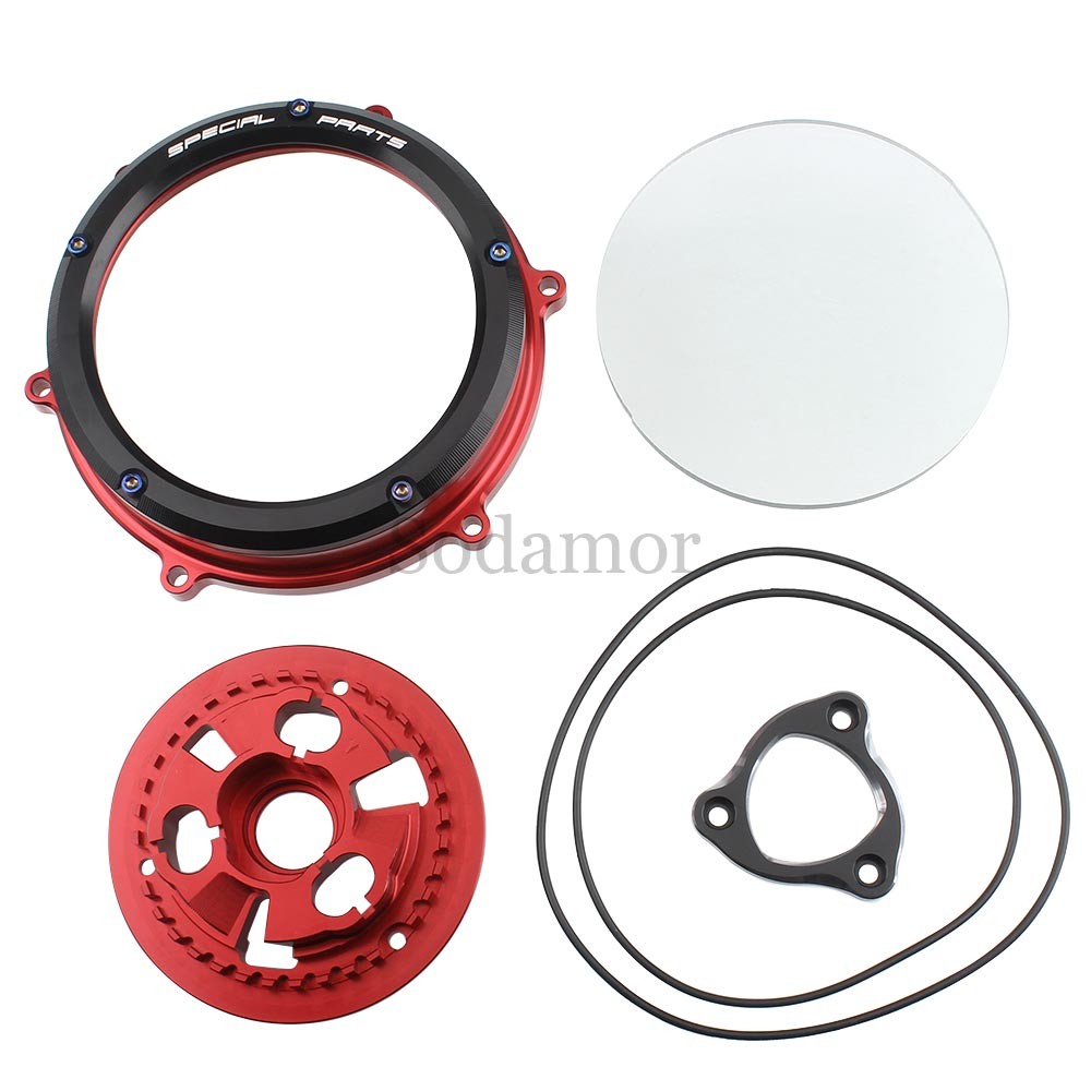 For DUCATI SUPERBIKE PANIGALE V4 2018-2024 Clear Clutch Cover Engine Protector