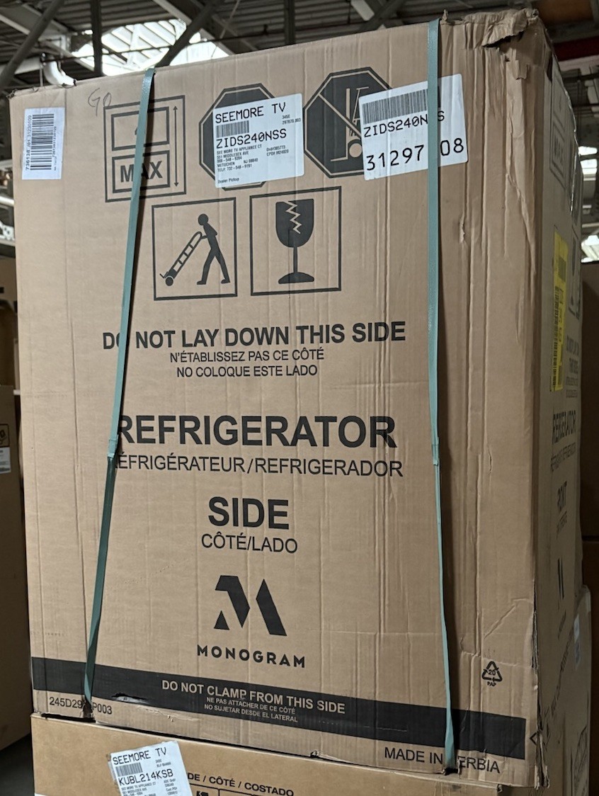 GE Monogram ZIDS240NSS 24" Built In Double Drawer Refrigerator - Stainless