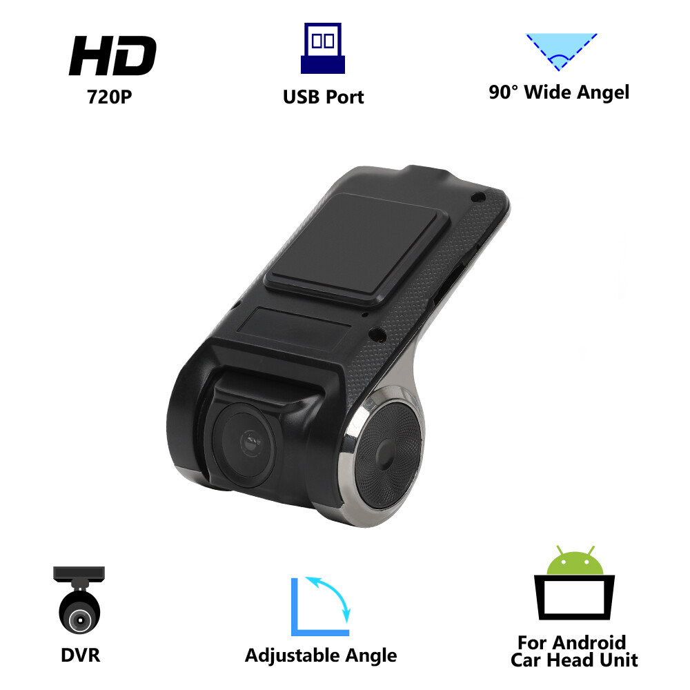 R0020 Car Dash Cam DVR Camera Video Recorder Dashcam 720P for Eonon Android Unit