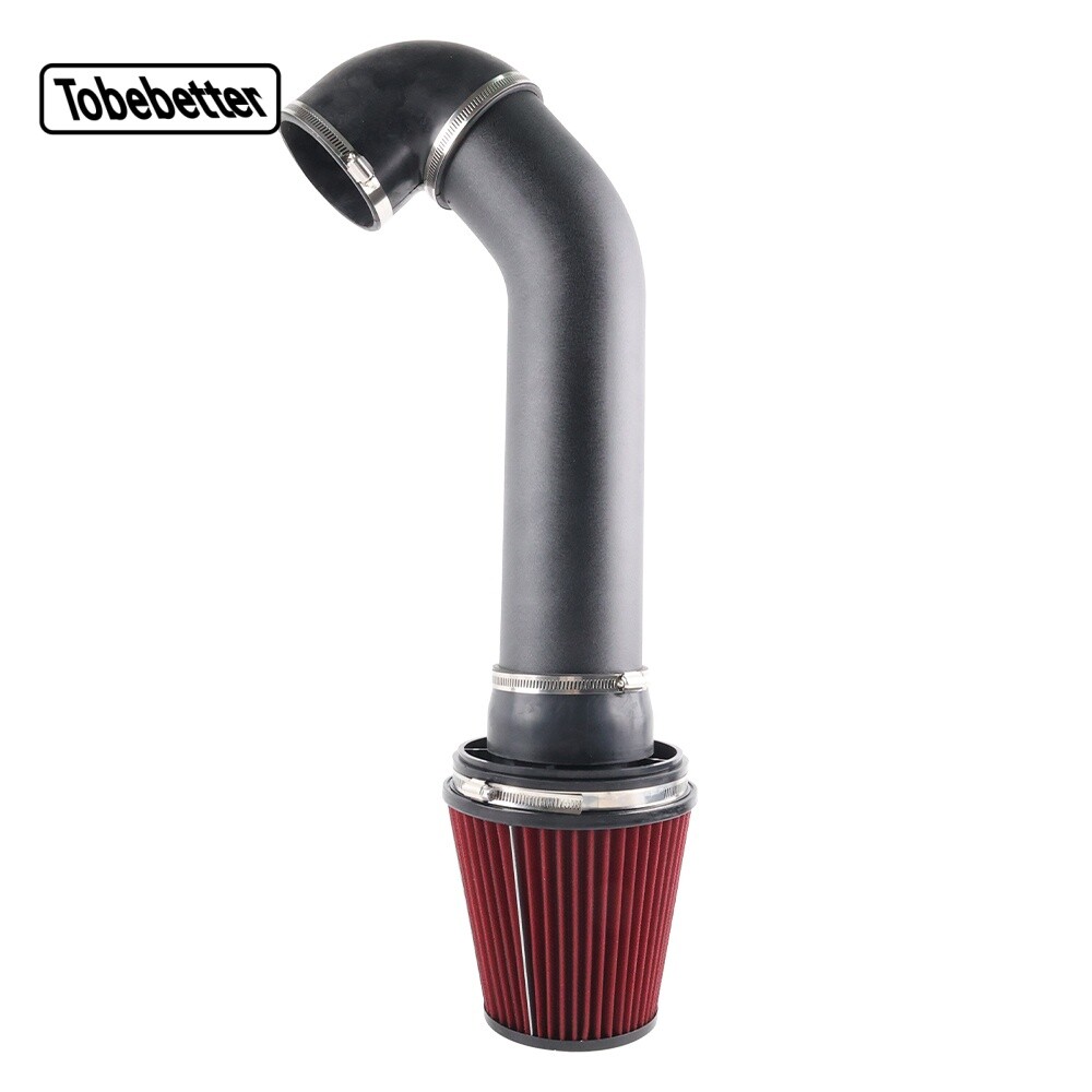 New Air Intake+ Red Filter 4" LS Swap Kit For for LSX LS1 LS2 4.8/5.3/5.7/6.0L