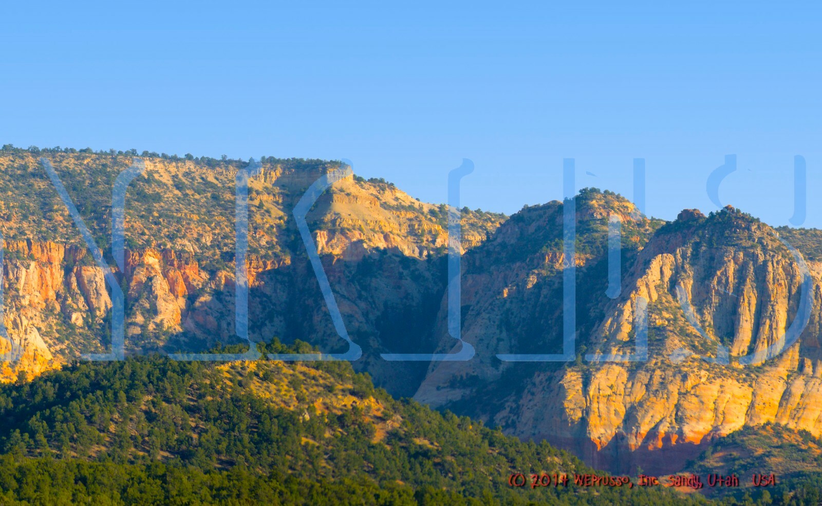 TrainJunkies Southwest Model Railroad Backdrop