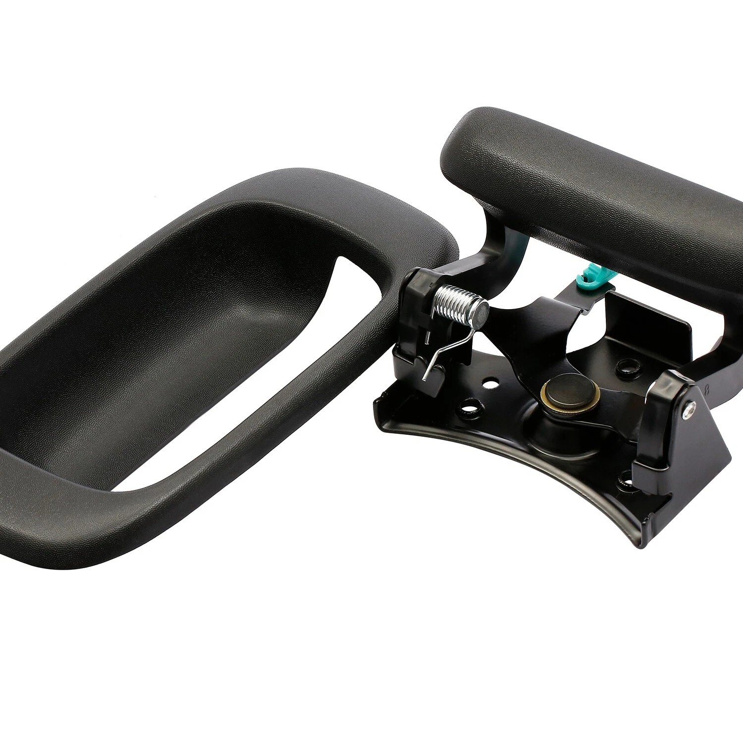 Tailgate Handle Latch & Bezel Trim with Rod Clip Fits Chevy Silverado GMC Sierra