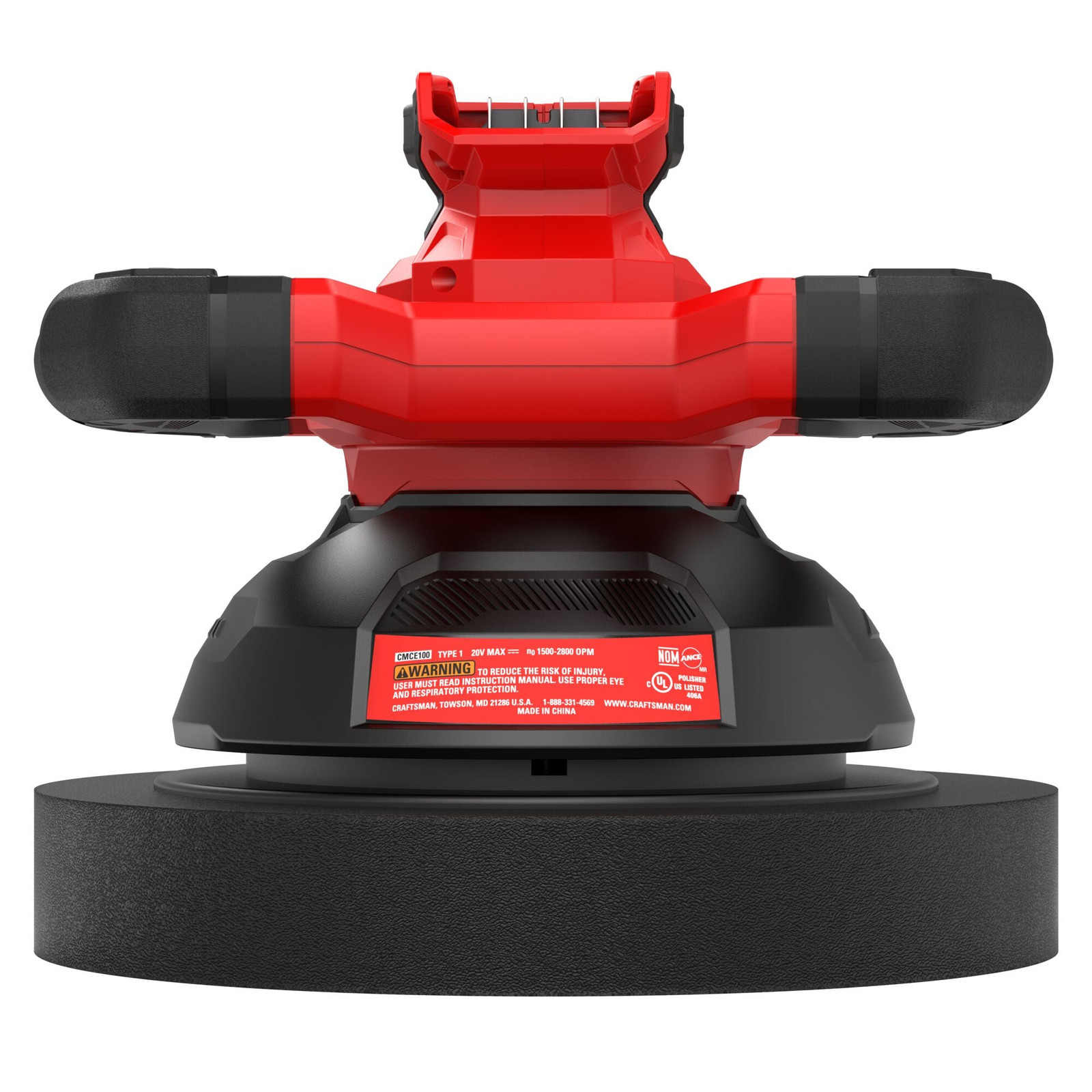 CRAFTSMAN V20* Variable Speed Polisher (Tool Only) - CMCE100B
