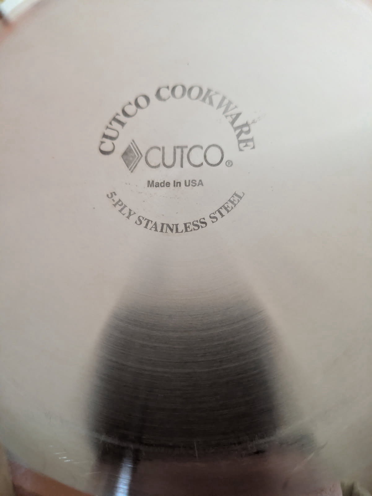 Cutco Professional Cookware 15” Wok + Lid Cover 5-Ply Stainless Steel USA