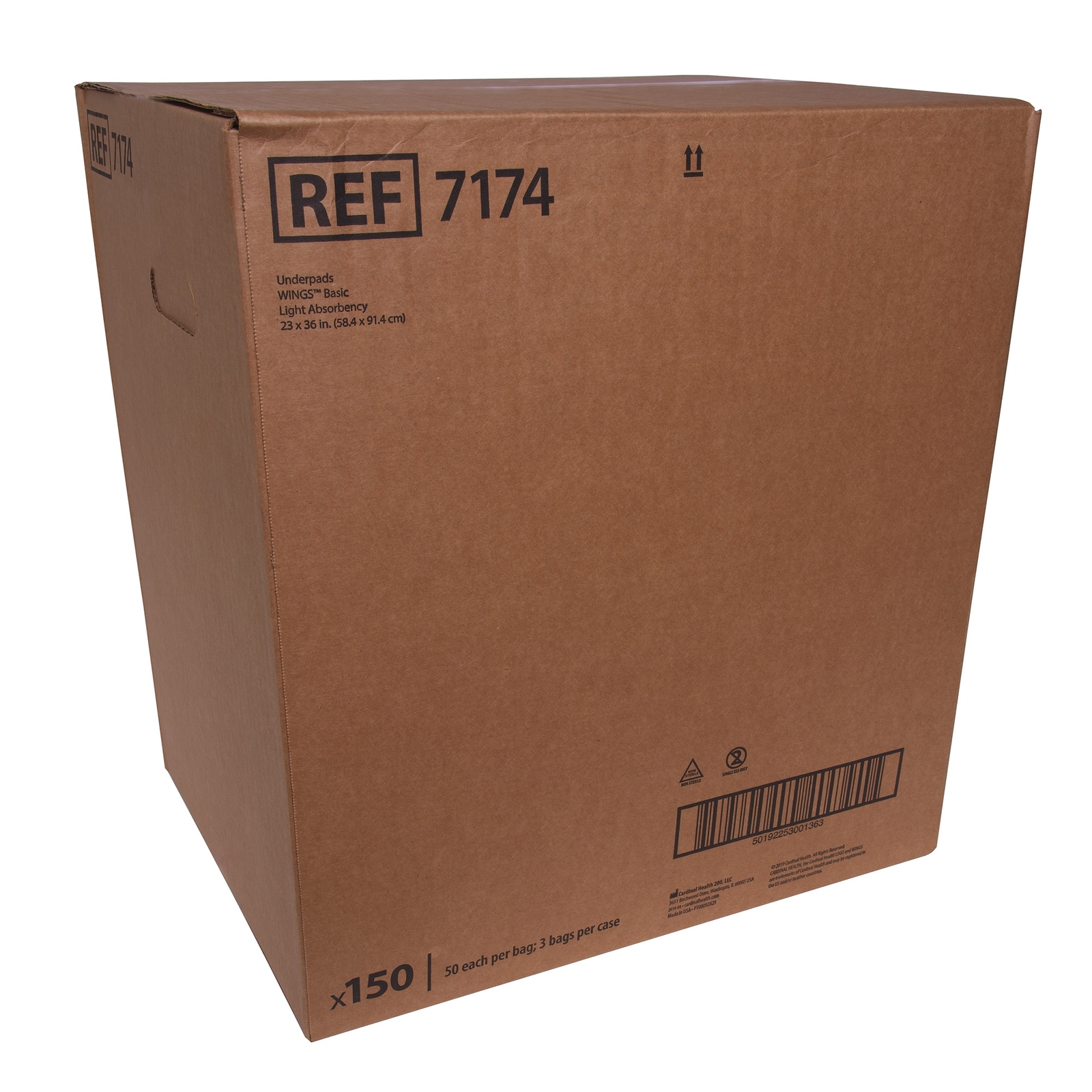 Simplicity Basic Disposable Underpad Fluff 23X36" 7174 150 pads