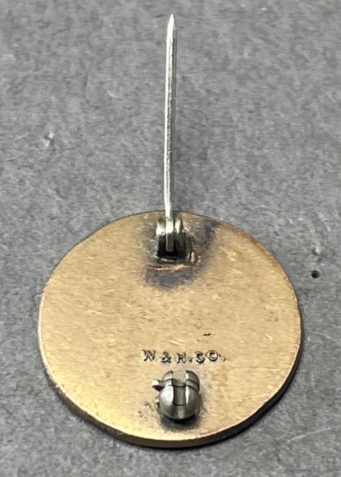 MANHATTAN PROJECT ATOMIC "A" BOMB Workers Lapel Pin Award Bronze WW2 1945