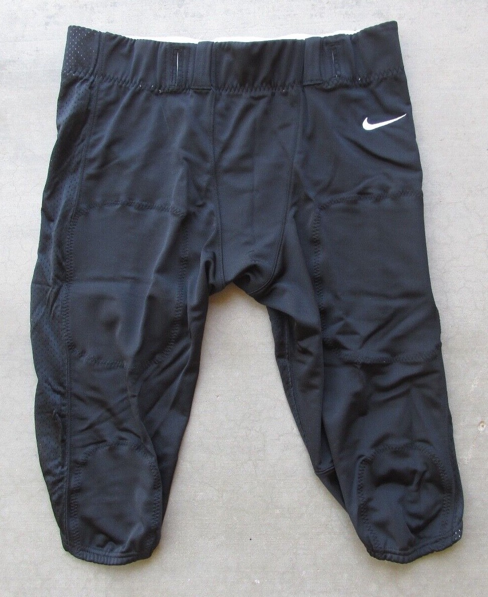 NIKE VAPOR VARSITY BLACK FOOTBALL PANTS ADULT SIZE XLARGE 908728-010 MSRP $65