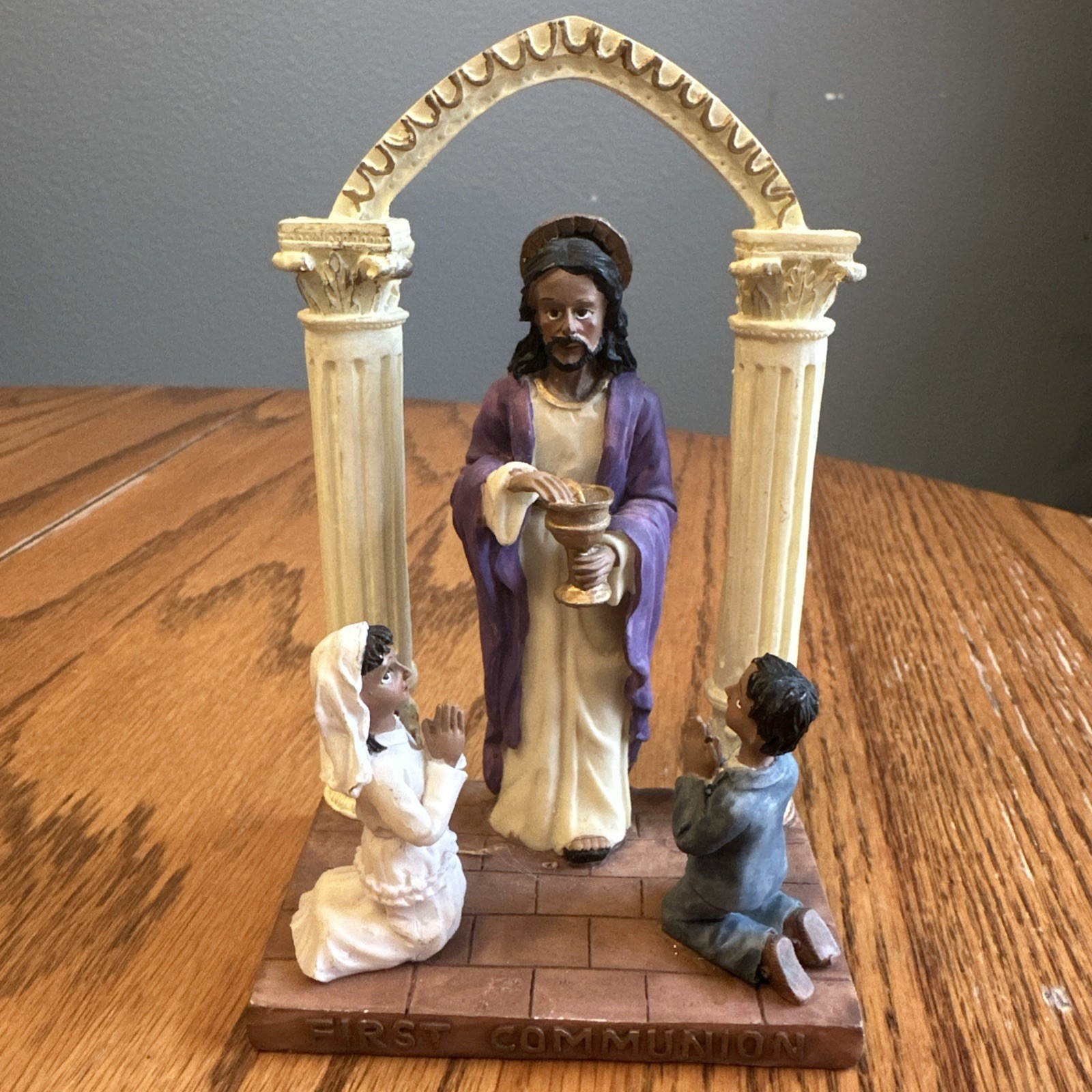 Vintage First Communion African-American Figurine