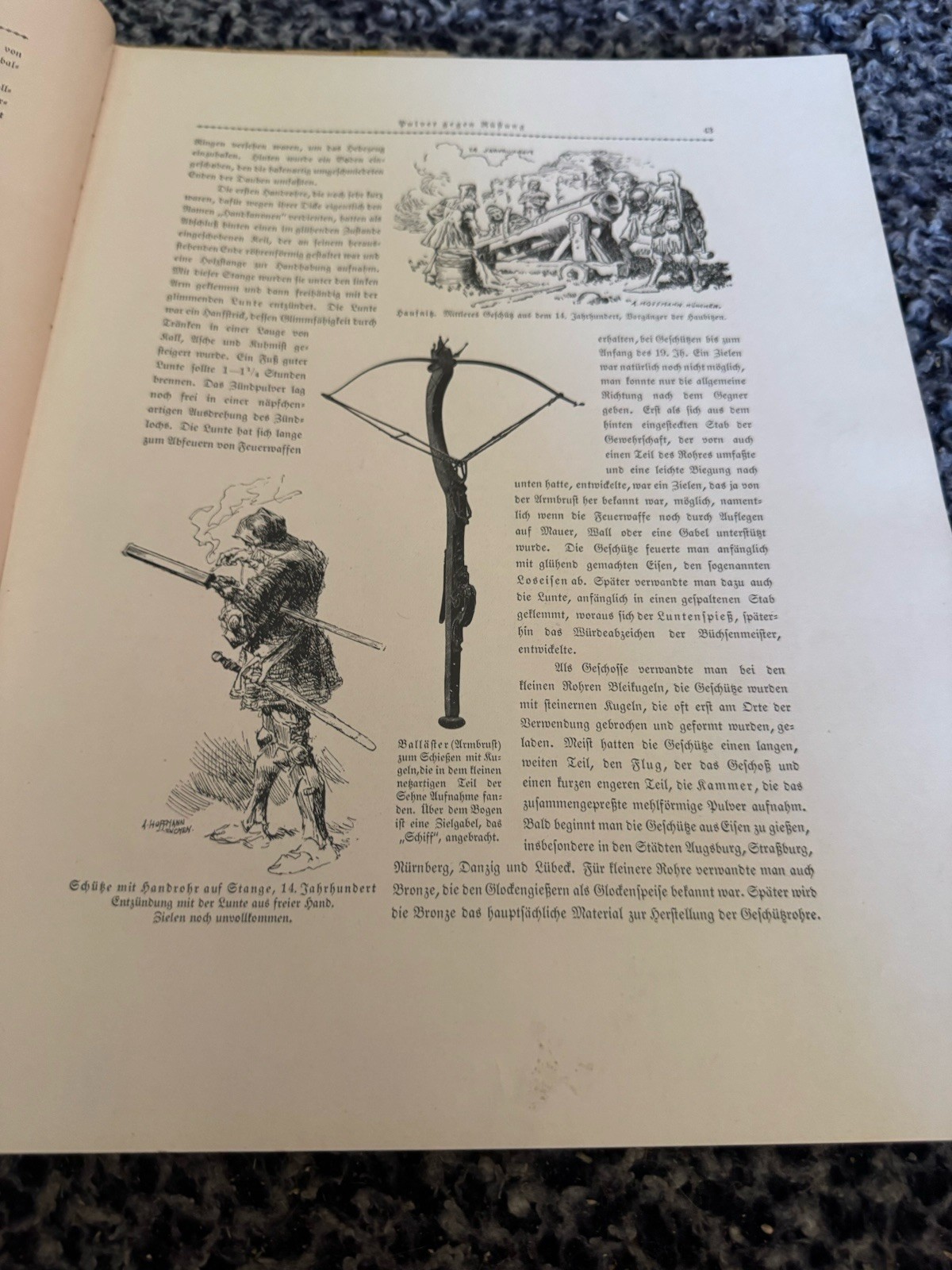 1931 German Army History Pre 1863 In German 323 Pages. Military Weapons Unit