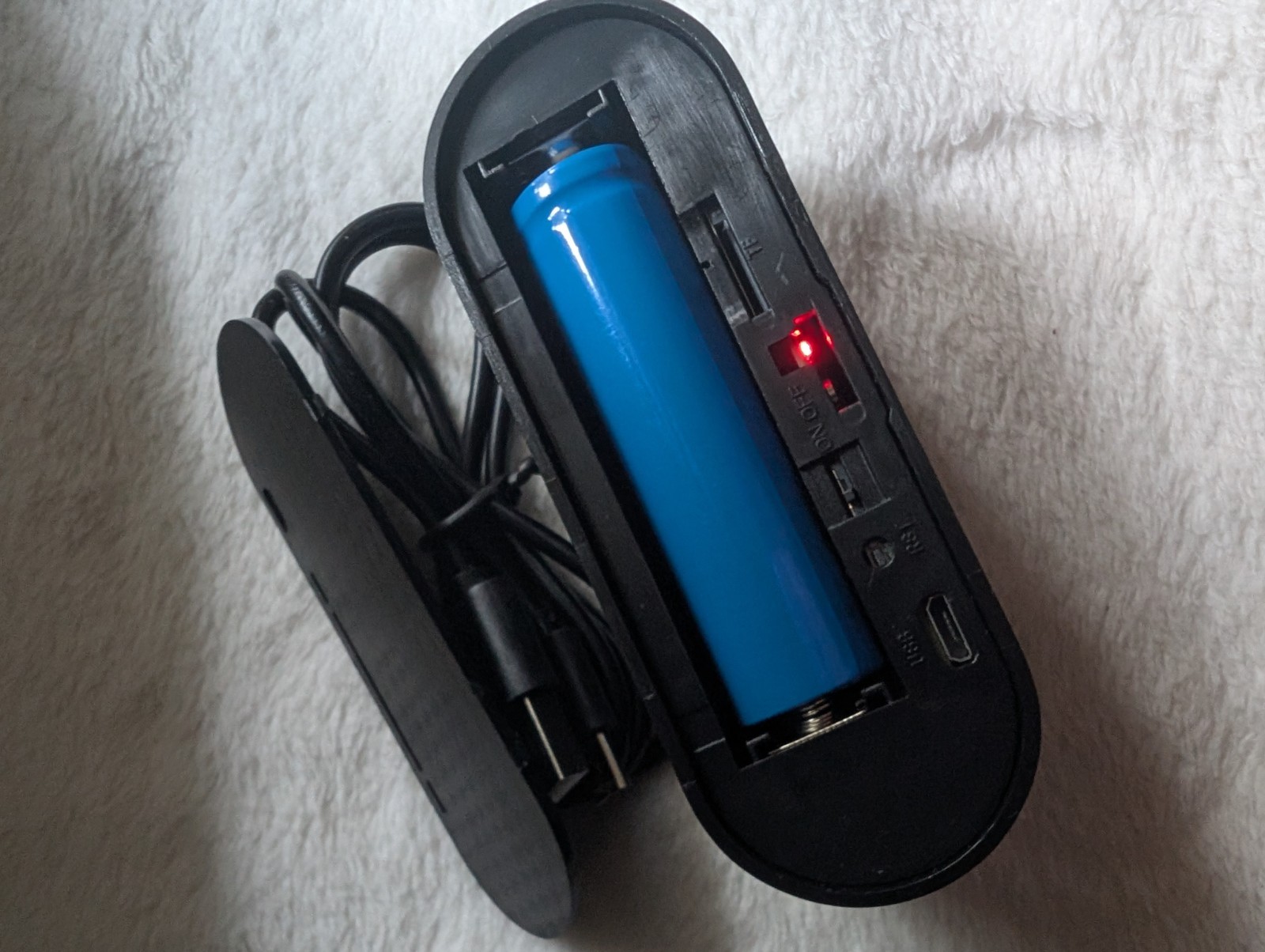 HD WIFI Clock Camera With Battery, Charging Cord and Instructions Included