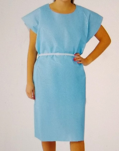 Disposable Hospital Patient Gowns Medical Exam Dental Multi-Layer 50/Box