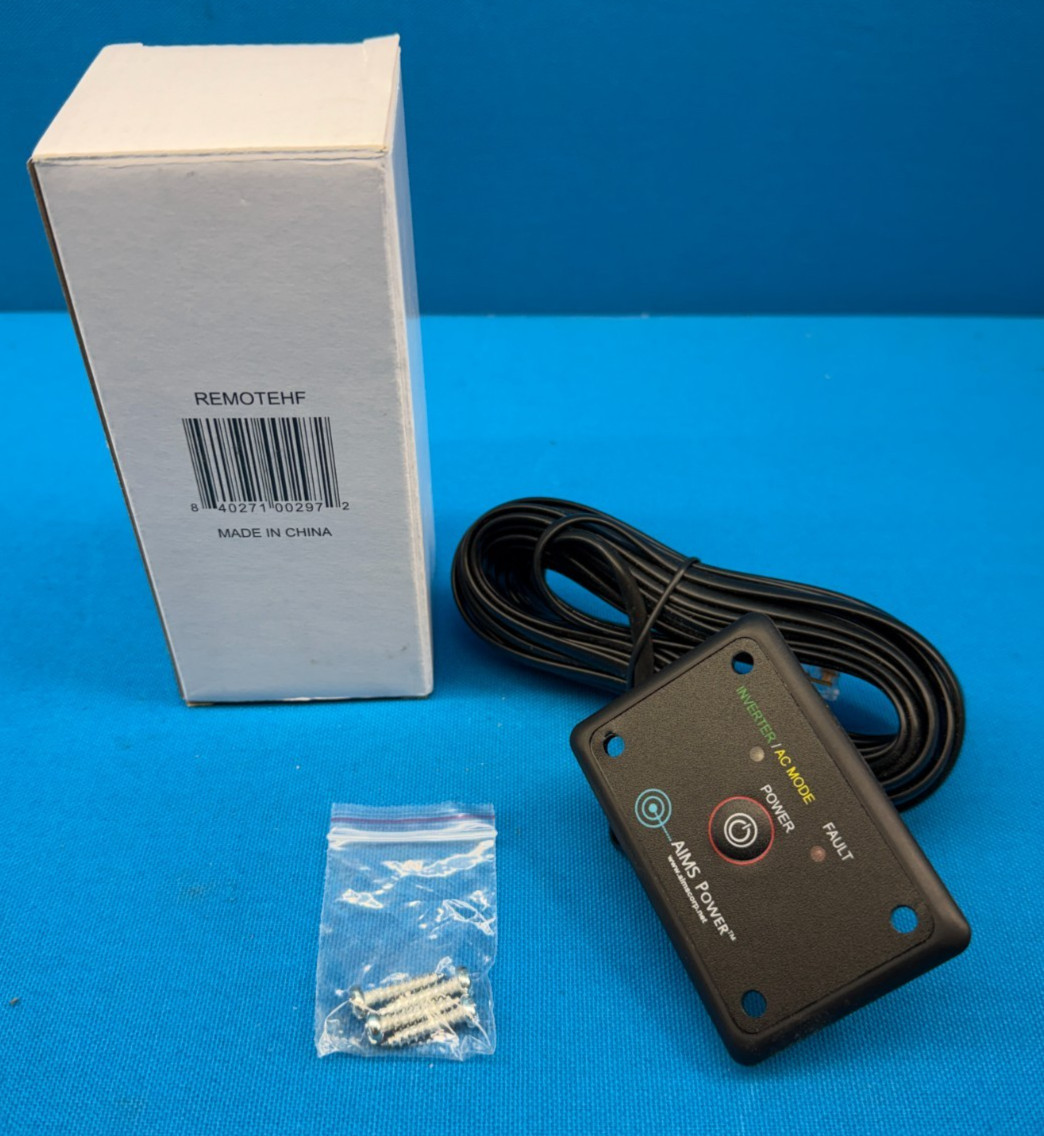 Aims Power REMOTEHF Flush-Mount Power Inverter Remote On-Off Switch