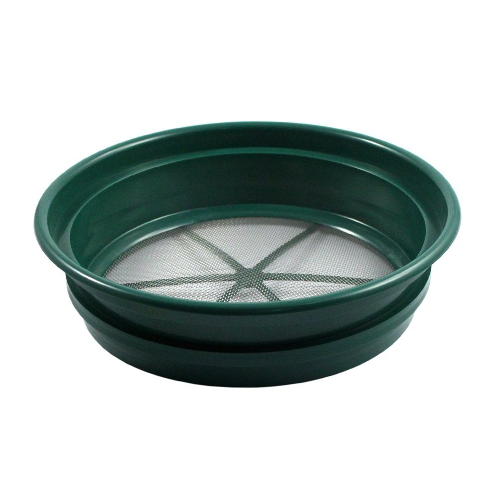 Gold Sifting Classifier 1/8 in Mesh Screen Sieve Prospect Pan