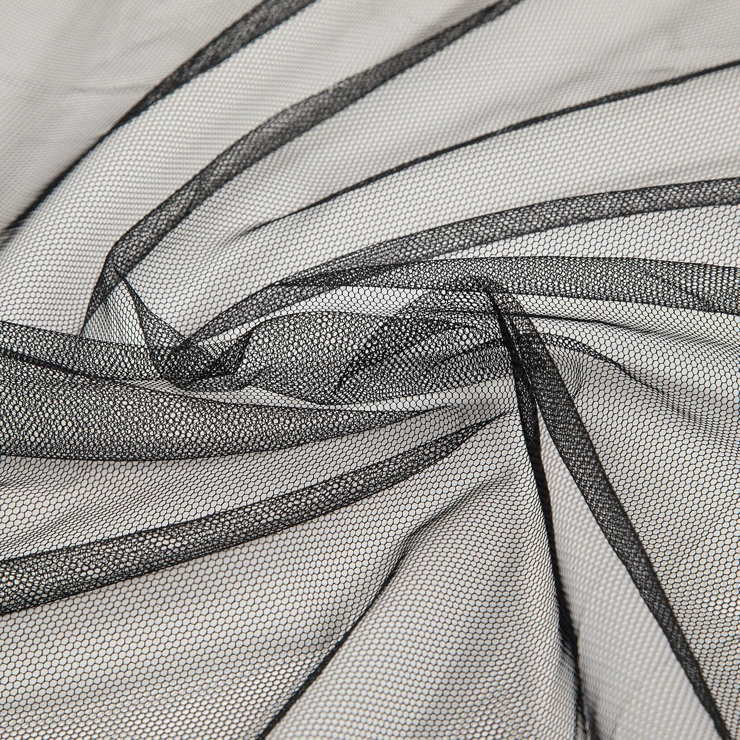 2 Pack Mesh Rain Barrel Cover Adjustable Screen Net w/ Drawstring for Debris