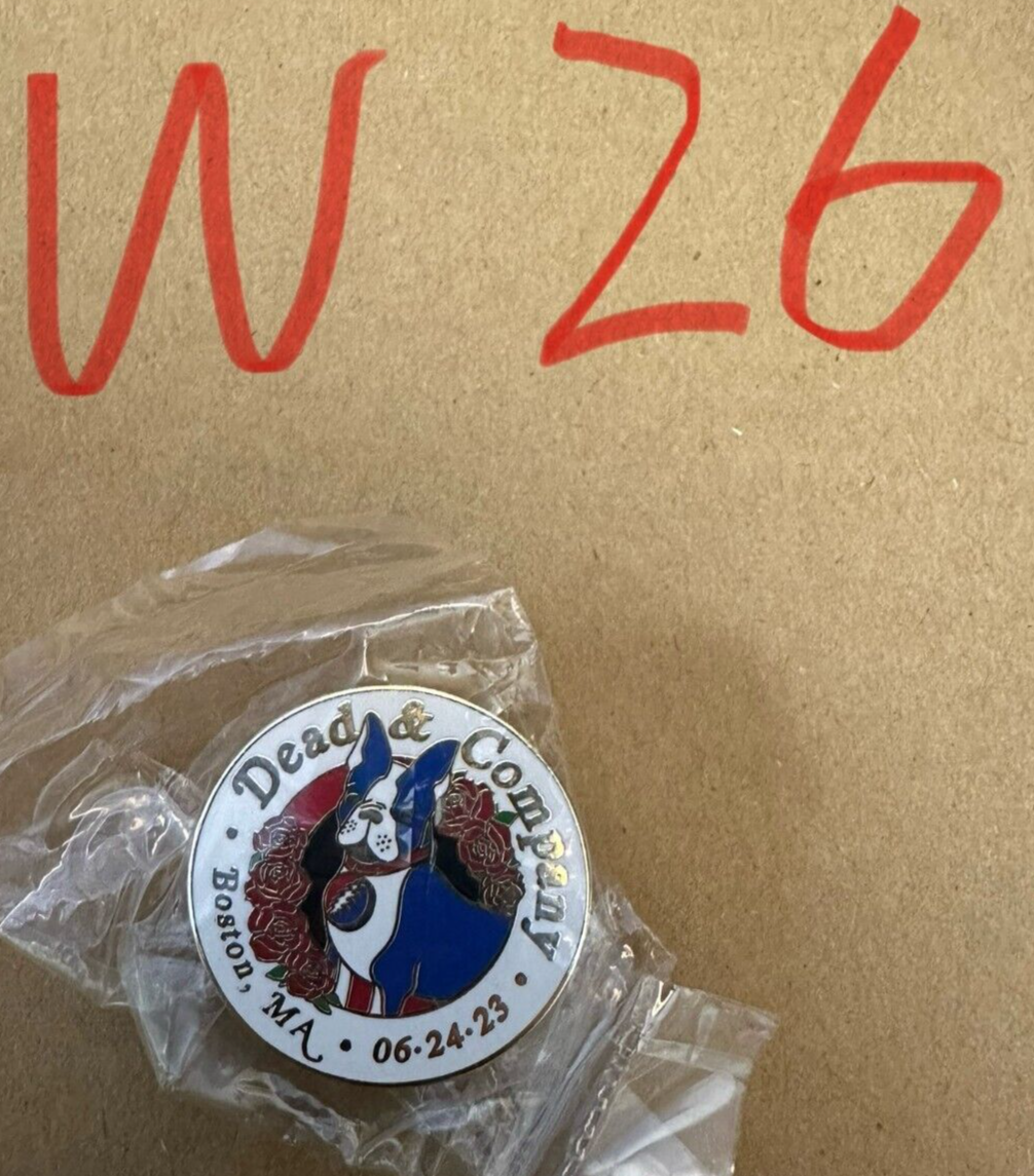 Dead And Company Pin Official 2022-2023 Tour Pin,VA/OH/IL/NY/NC/MA etc. Pick No.