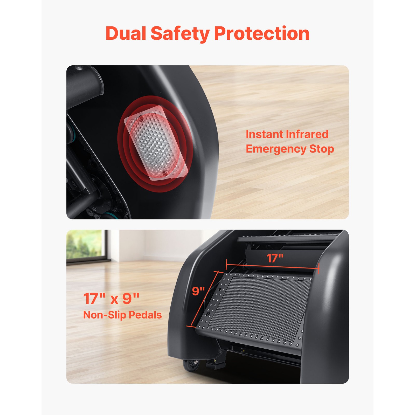 Uimoso Stair Stepper Machine Continuous Climbing Exercise Cardio Lower Body