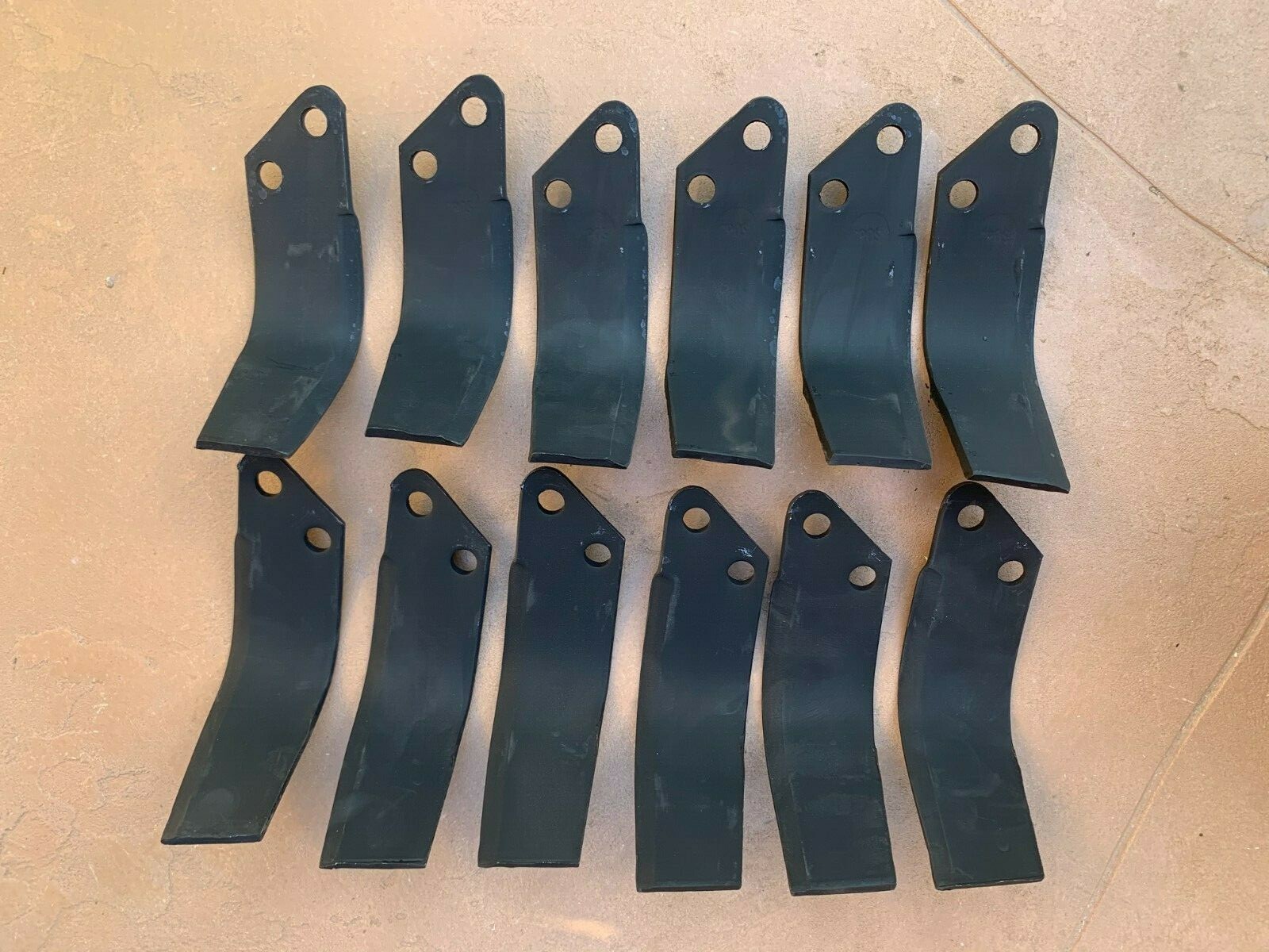 12 pcs King Kutter Tiller Blades Tines 505002 RH/LH TG & TG-G Tiller 505006