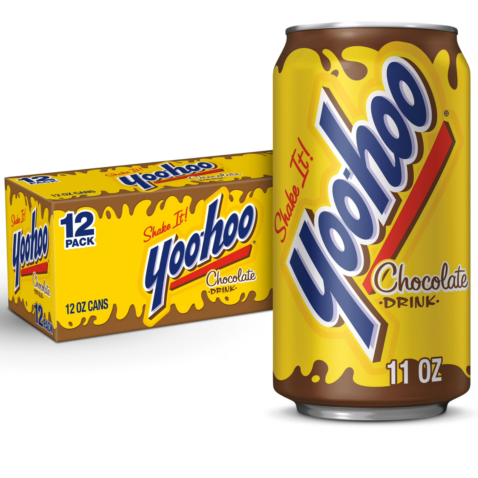 Yoo-hoo Chocolate Drink, 11 Fluid Ounce, 12 Pack Cans,