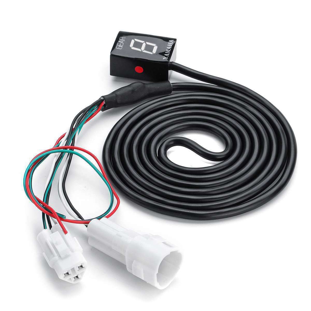 Motorcycle Red LED Gear Indicator For YAMAHA YZF R1 R6 FZ8 Mt03 MT-01 Fzs600