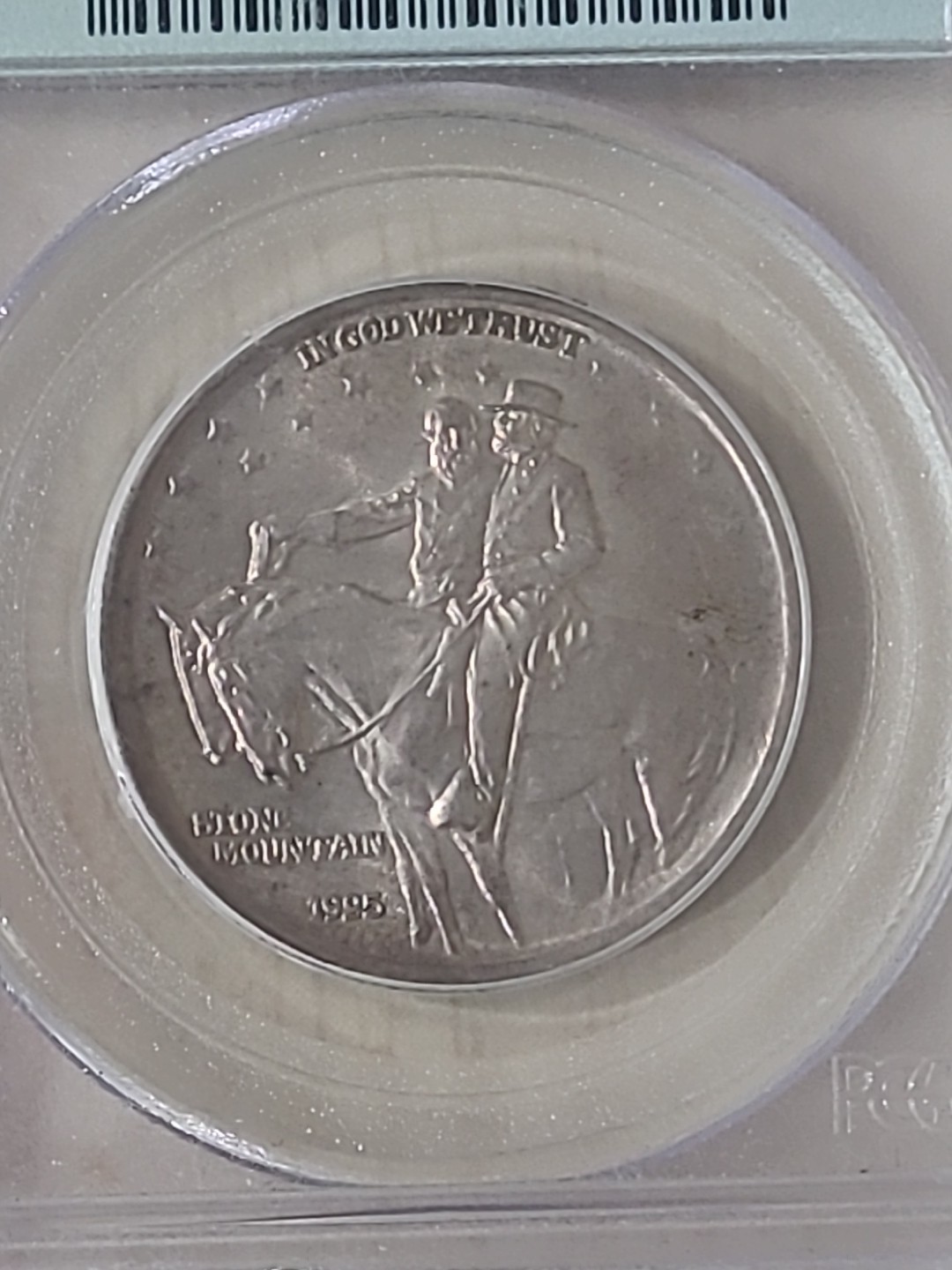1925 Stone Mountain Half Dollar PCGS MS64 In Old Green Holder