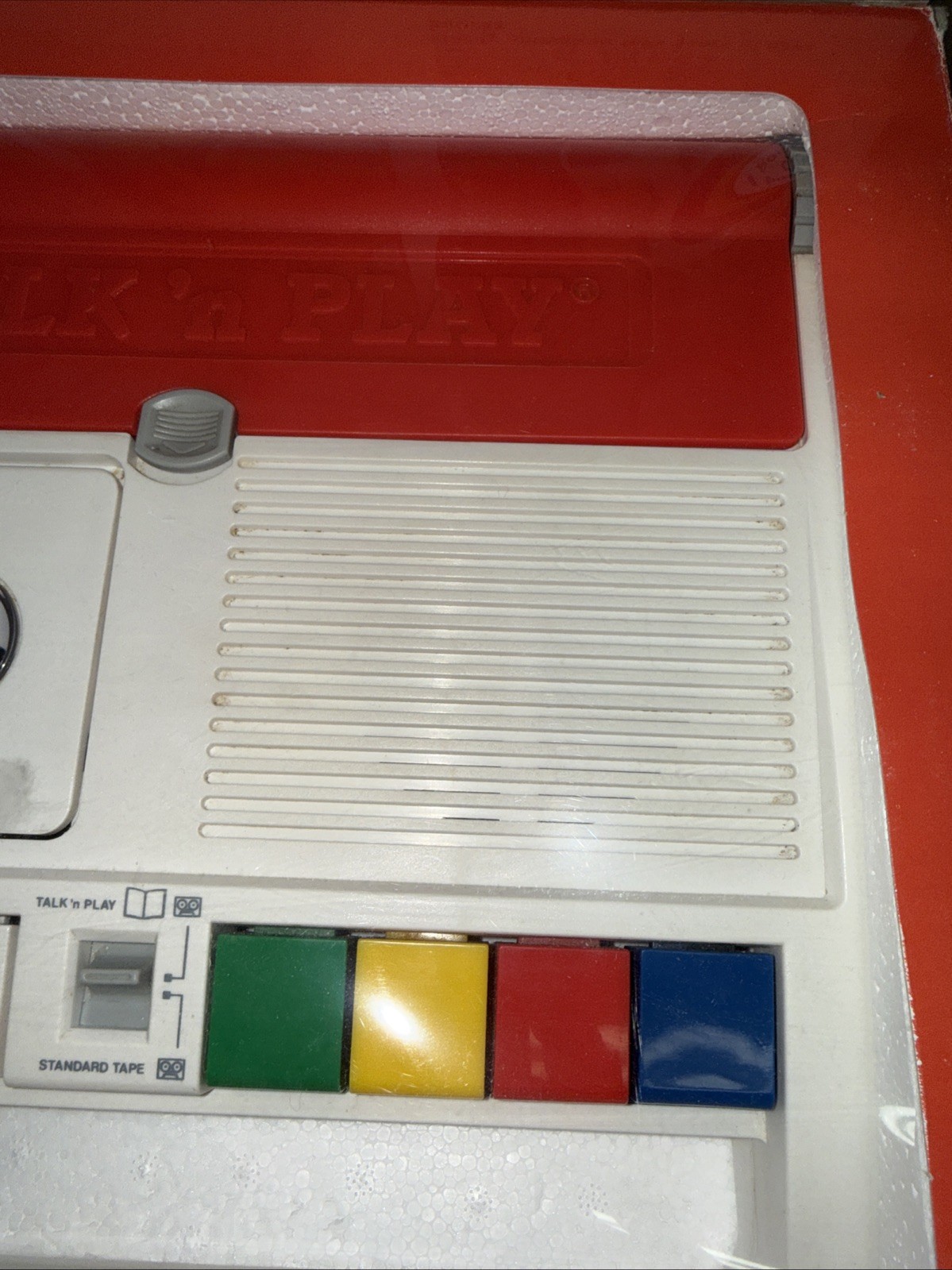 LQQK 1992 Vintage Playskool Talk 'n Play In Box COMPLETE w/ 8 Tapes 9 Books