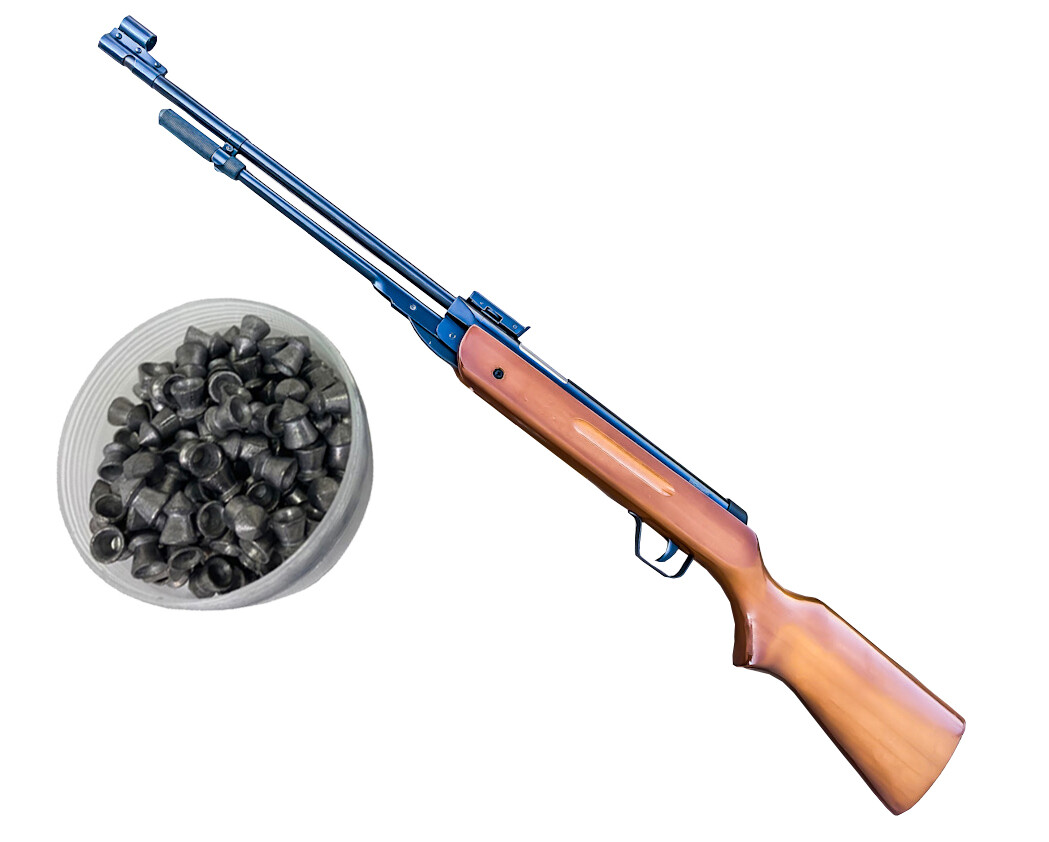 Air Pellet Gun Rifle 650/600fps B3 Hunting Shooting Wood Underlever Gun New