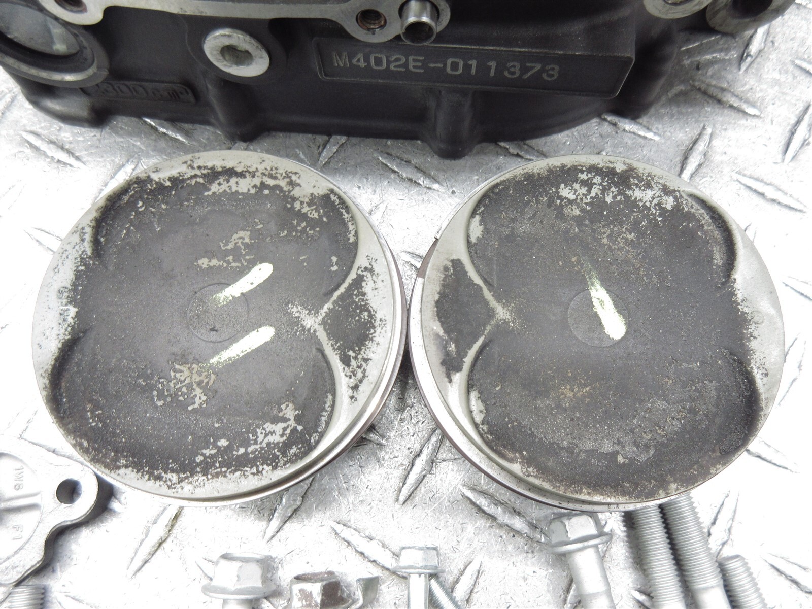 2016 15-17 Yamaha FZ07 FZ7 Crankcase Crank Case Engine Motor Block Piston Lot