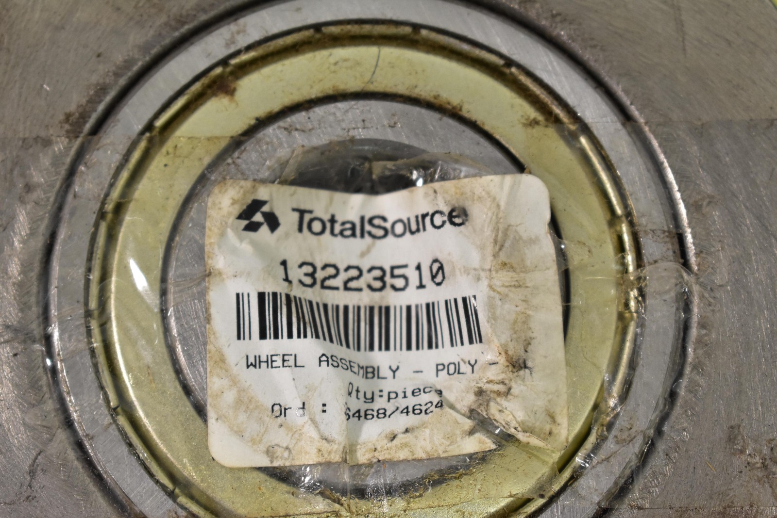 Lot of 2 Superior Cushothane XL Wheel Assembly Poly 6x3.875 L500472RA2-V2