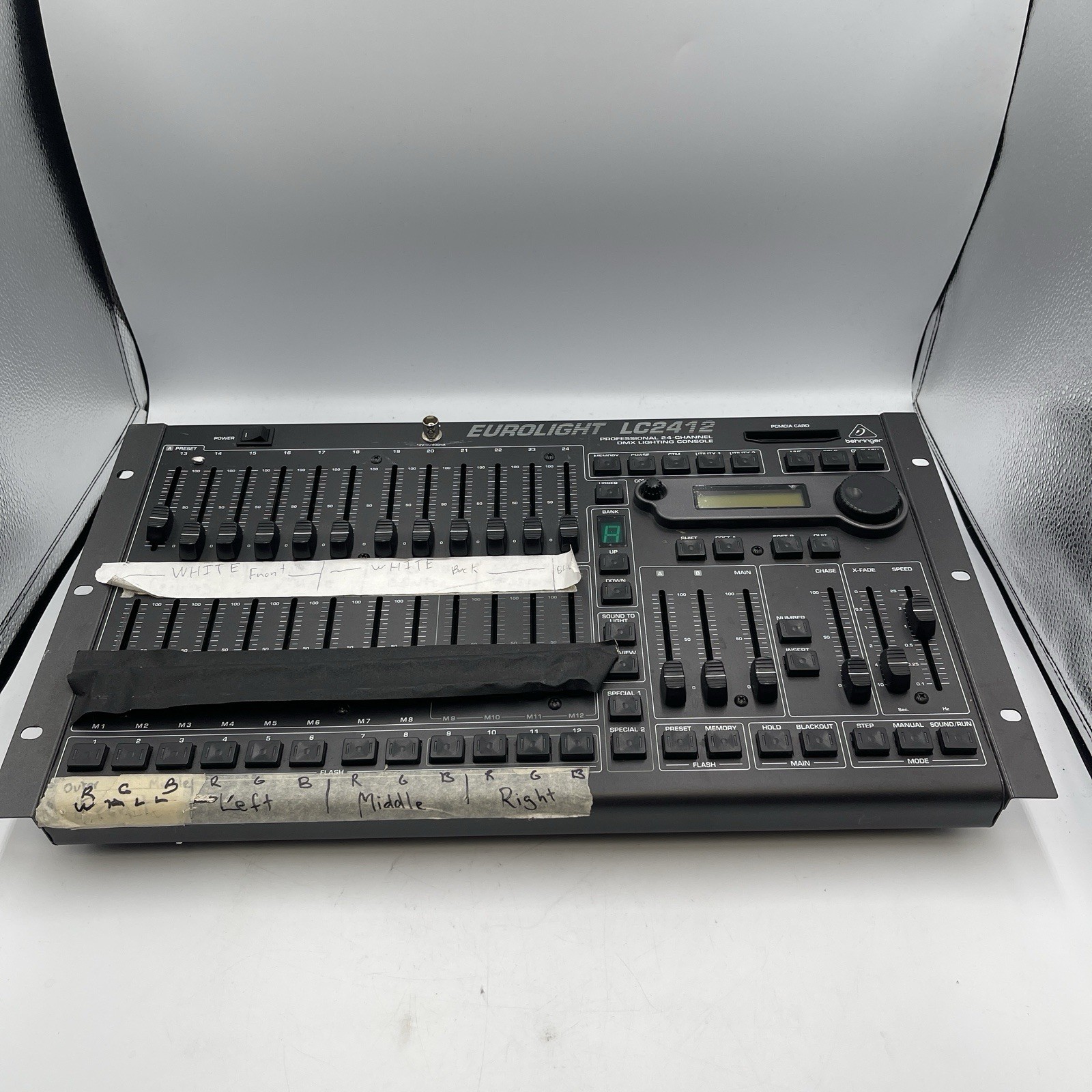 Eurolight LC2412 Behringer Professional 24-Channel DMX Lighting Console