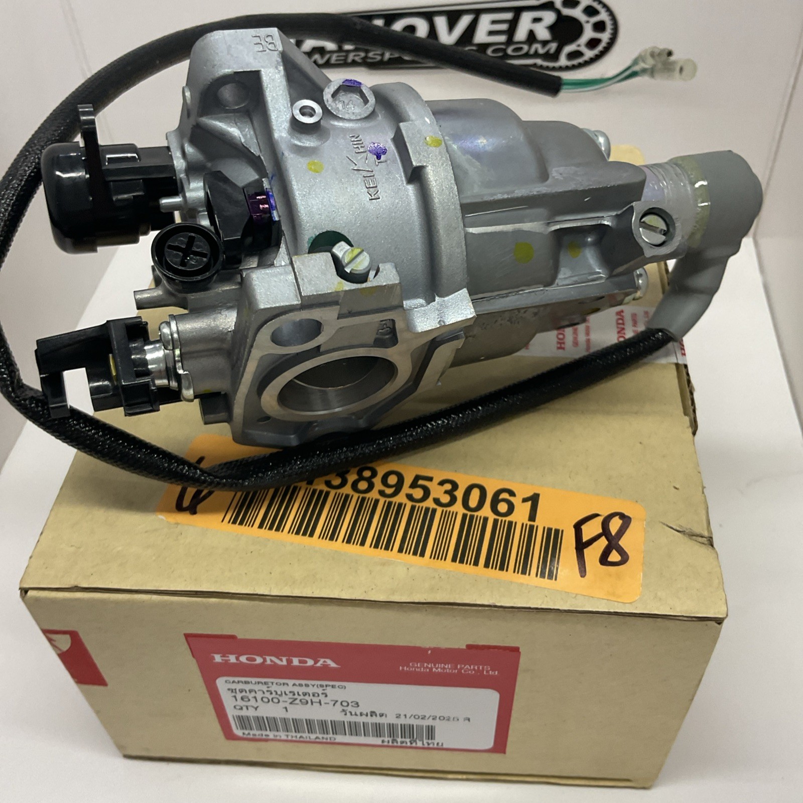 NEW Genuine HONDA Carburetor Assembly (Carb) GX340 16100-Z9H-703 OEM (BE82V A)