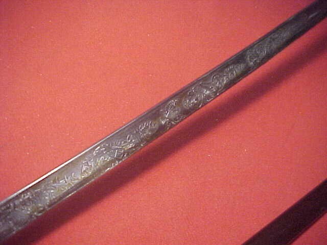 US MODEL 1850 STAFF & FIELD OFFICERS SWORD W/SCABBARD ~ QUALITY REPRODUCTION
