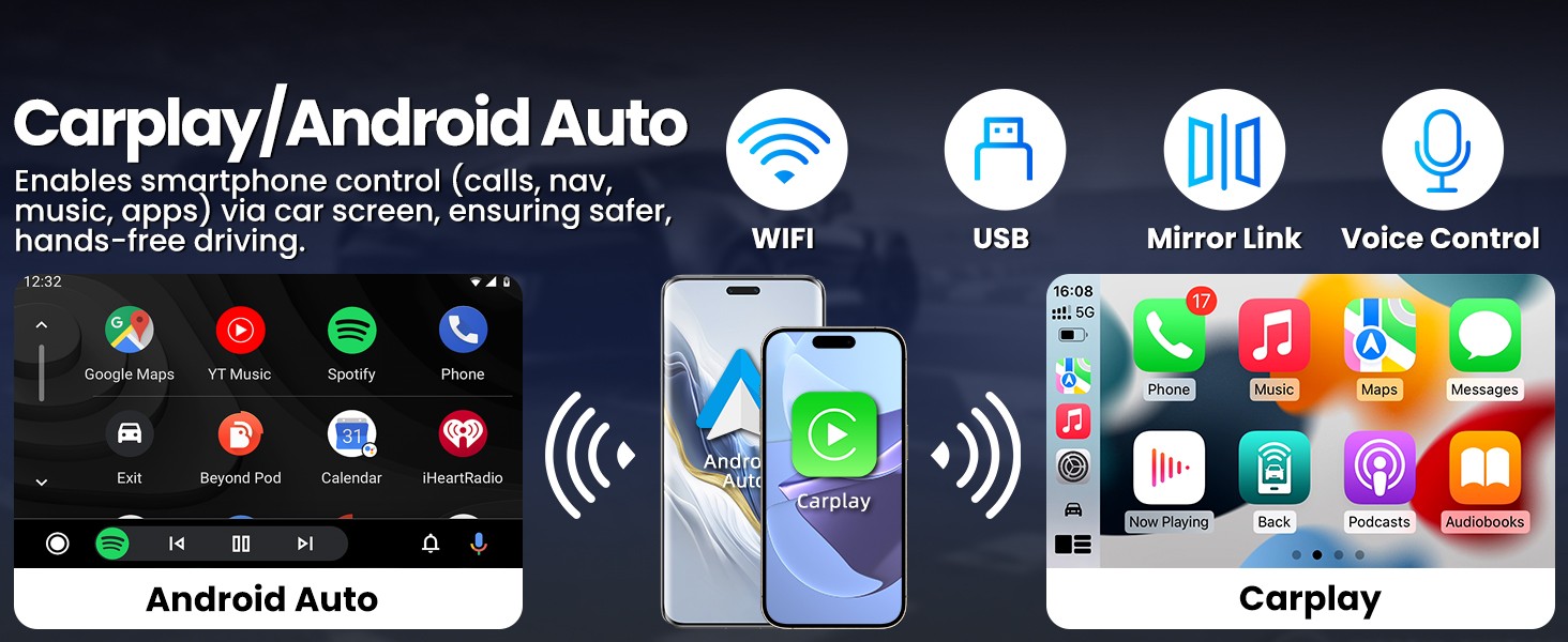 12.3'' For 2019-2022 Toyota RAV4 8Core 4+64G Carplay Stereo Radio GPS Android 13