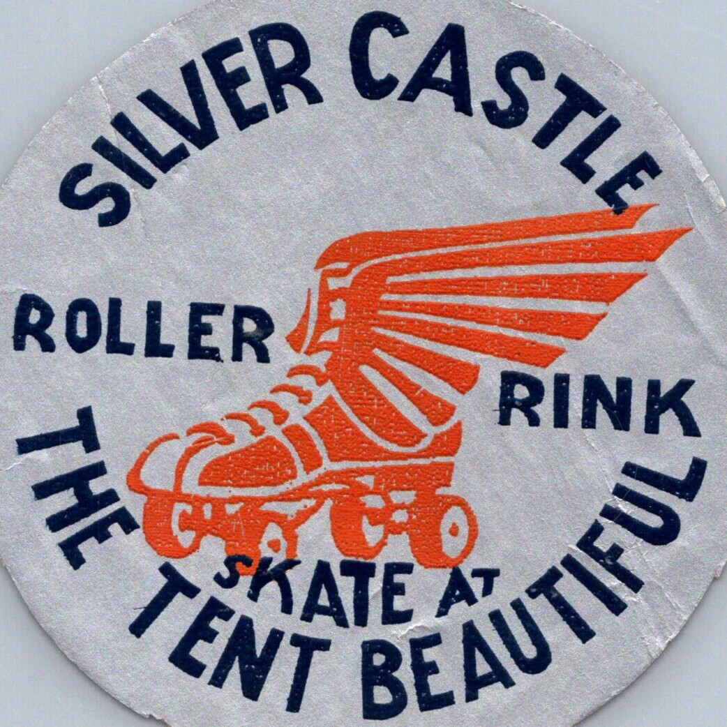 1950s Silver Castle Roller Skate Skating Rink Tent Beautiful Portland Indiana