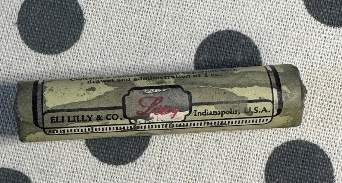 Lot of 12 Vintage Apothecary Ampoules Glass W/ Box Medicinal Collectibles Rare