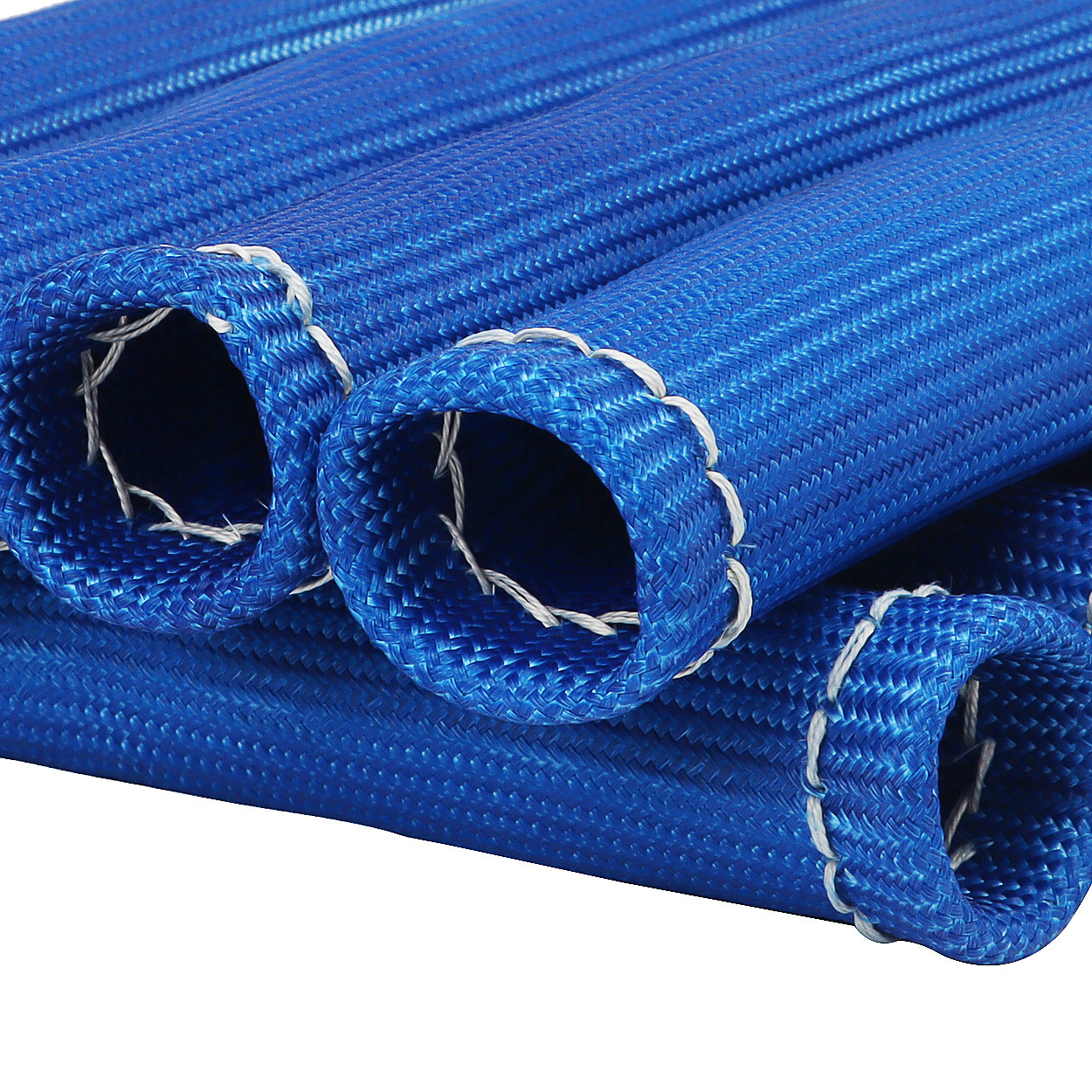 Spark Plug Wire Boots Heat Shield Protector Sleeve 2500 Degree 6 Inch Blue 8Pcs