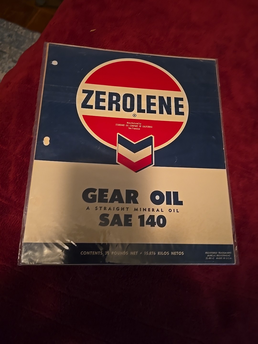 Paper Labels Vintage New Old Stock Gas Oil Advertising Car Truck Rat Rod Rare