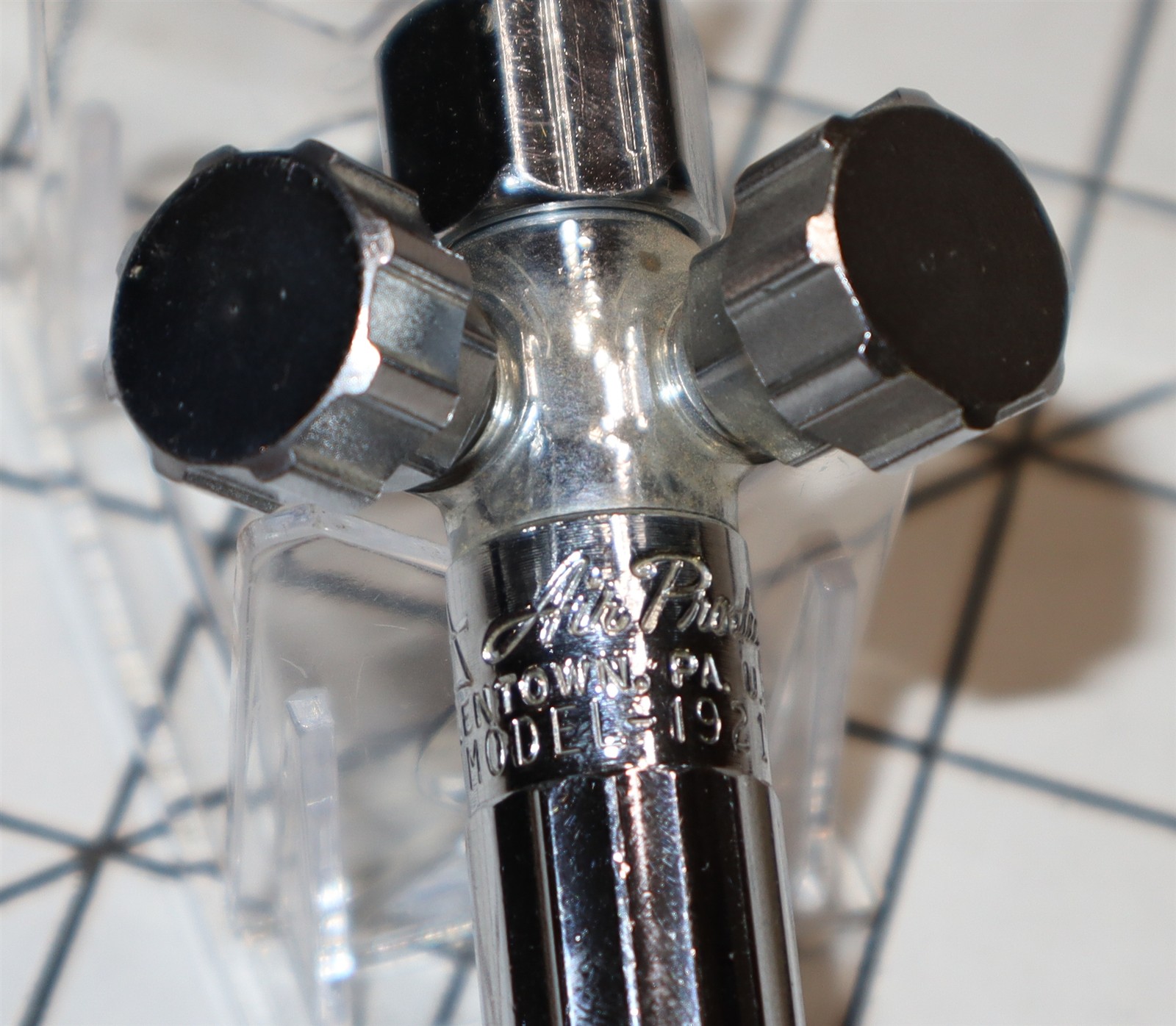 Air Products USA 1921 Torch Handle 6129 Cutting Attachment & Tips Oxy-Acetylene