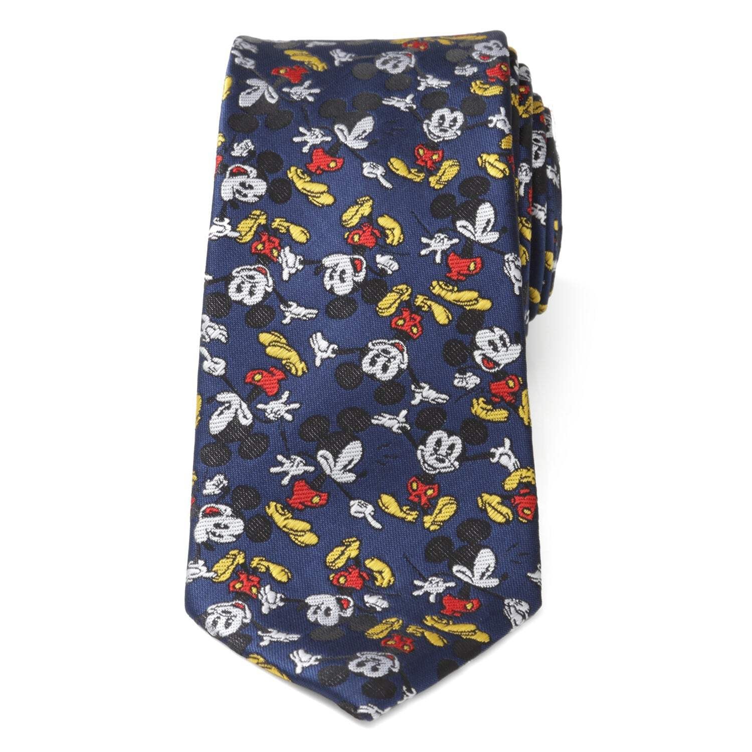 👔 Disney Mickey Mouse Action Navy Men's Tie