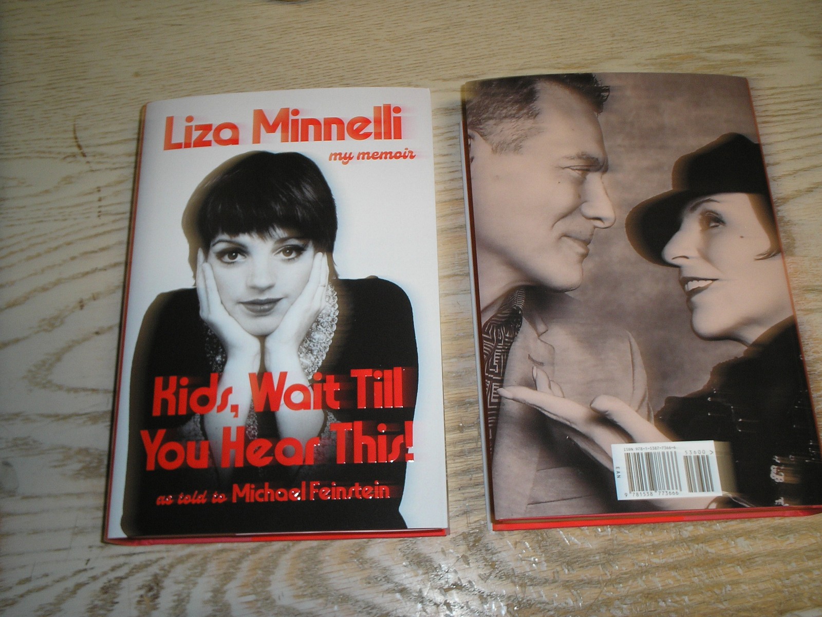 Signed Liza Minnelli  Kids, Wait Till You Hear This! US 1st print Memoir NEW HC
