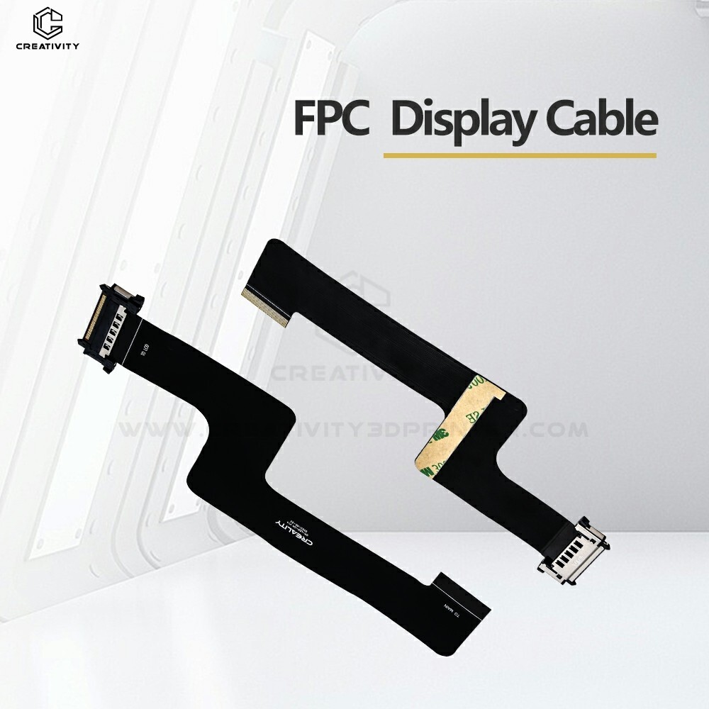 Creality K1/K1C/Ender 3V3 Display Screen Connection Cable Black FPC Cable L162mm