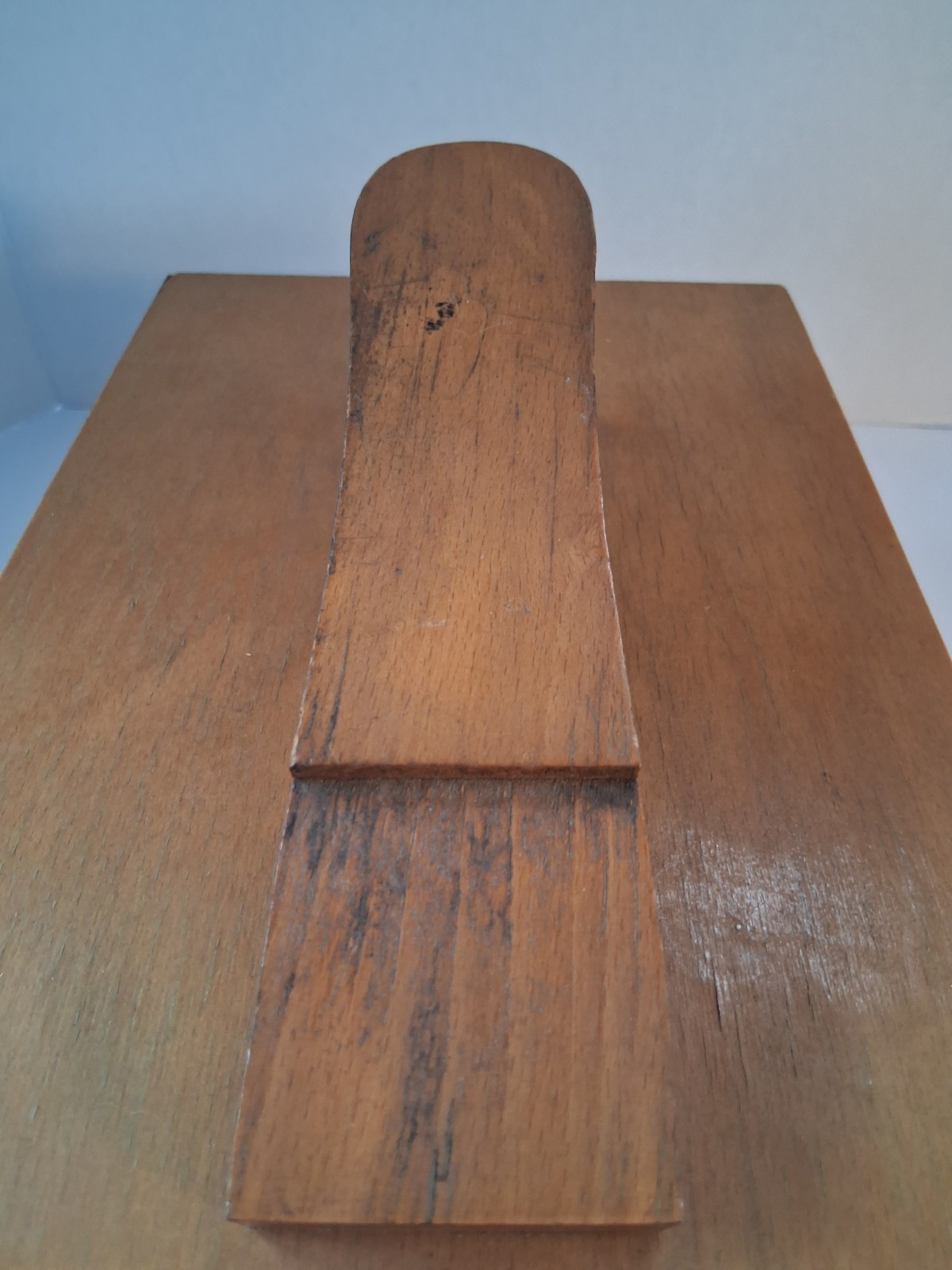 Vtg 1960's Shoe Shine Valet; Brush Kit Includ.; Dove Tail Wood Detail; EUC/Mint!