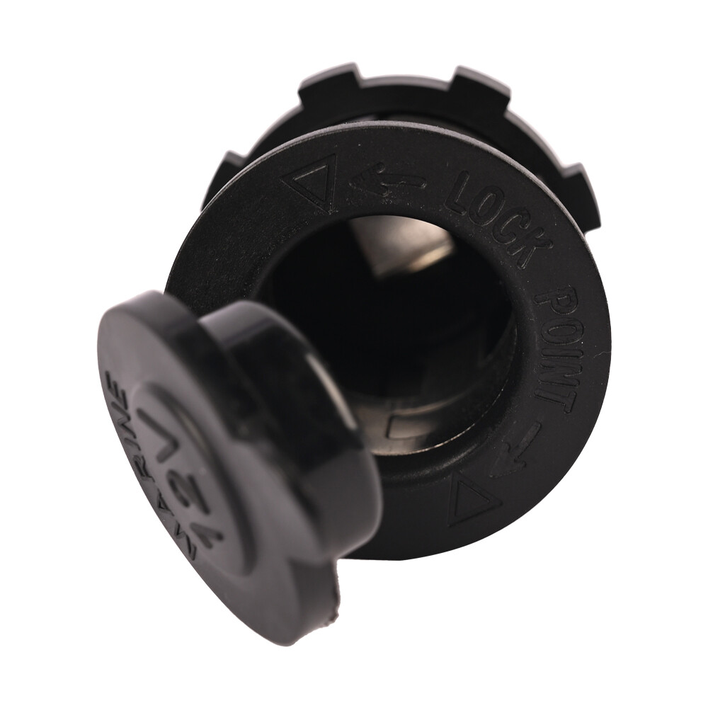 2pcs 12V Cigarette Lighter Socket Power Outlet Receptacle Plug or Car Marine ATV