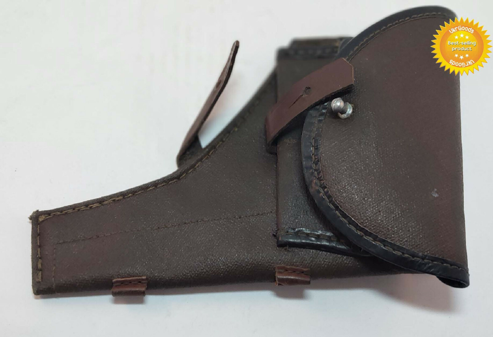 Nagant Revolver Holster WW2 Original USSR Soviet Army Leather Tarpaulin Rare New