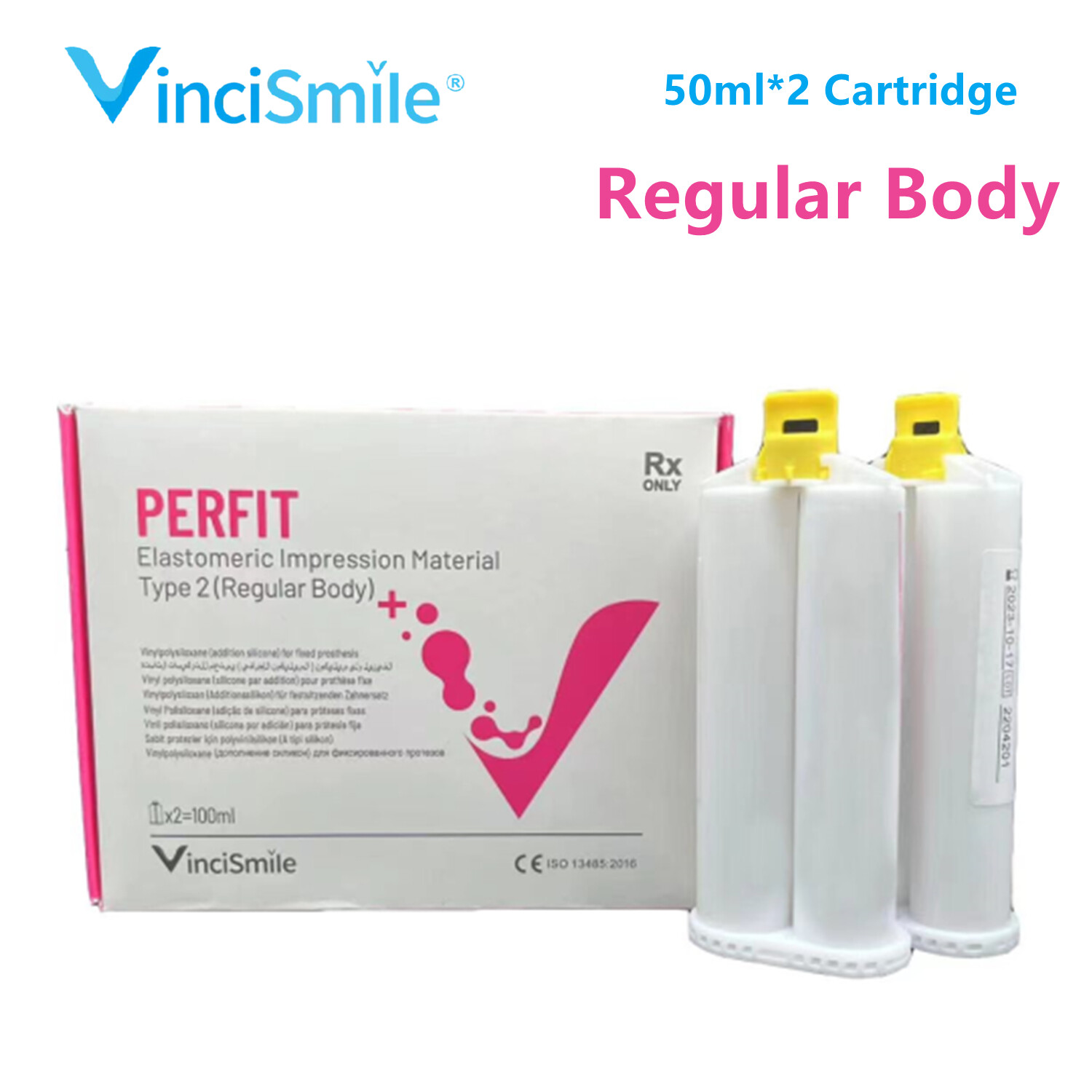 VPS Dental Impression Material Putty Heavy/Regular/Light Body-Fast/Normal Set