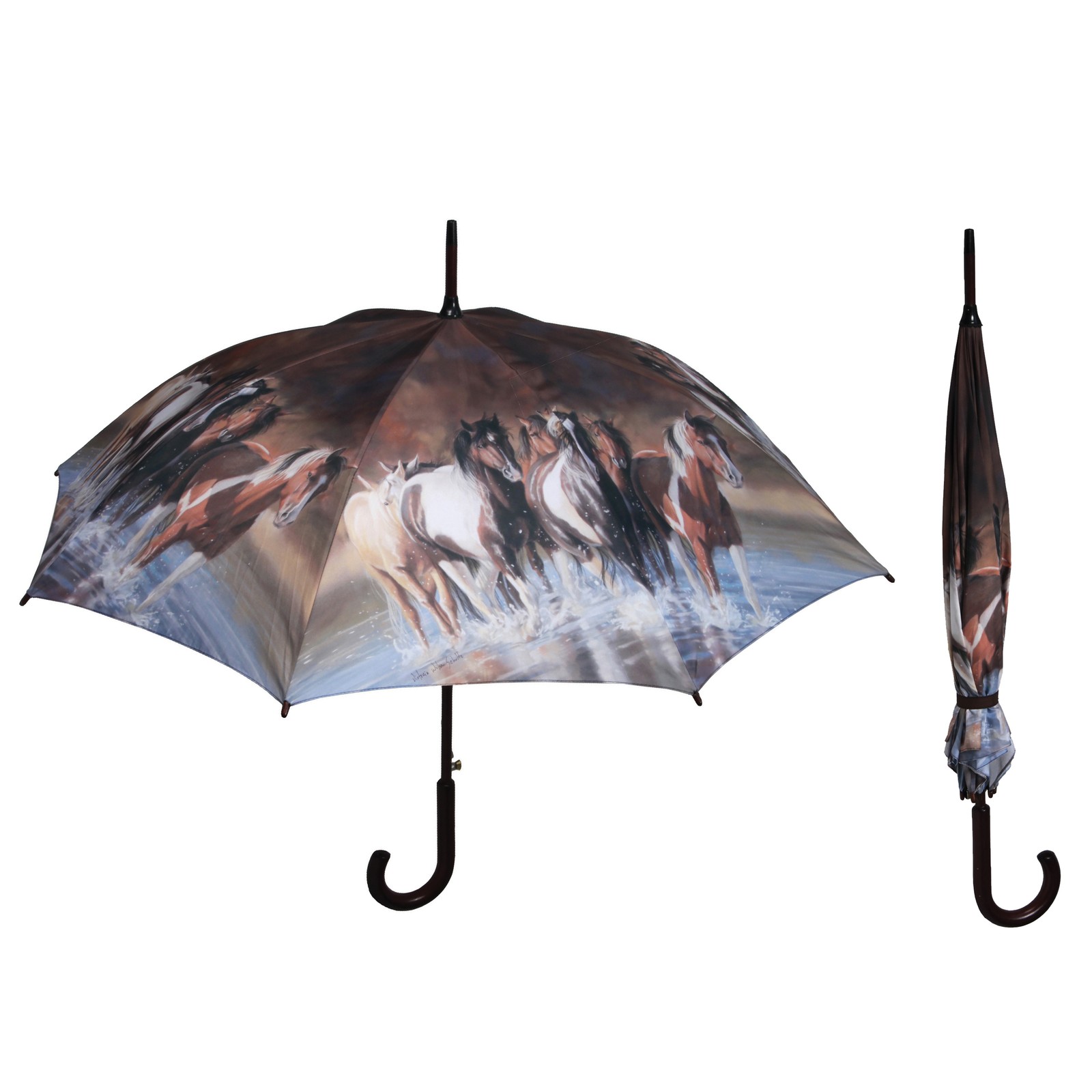 Rivers Edge Products 45-Inch Windproof Large Umbrella, UV Coated Stick